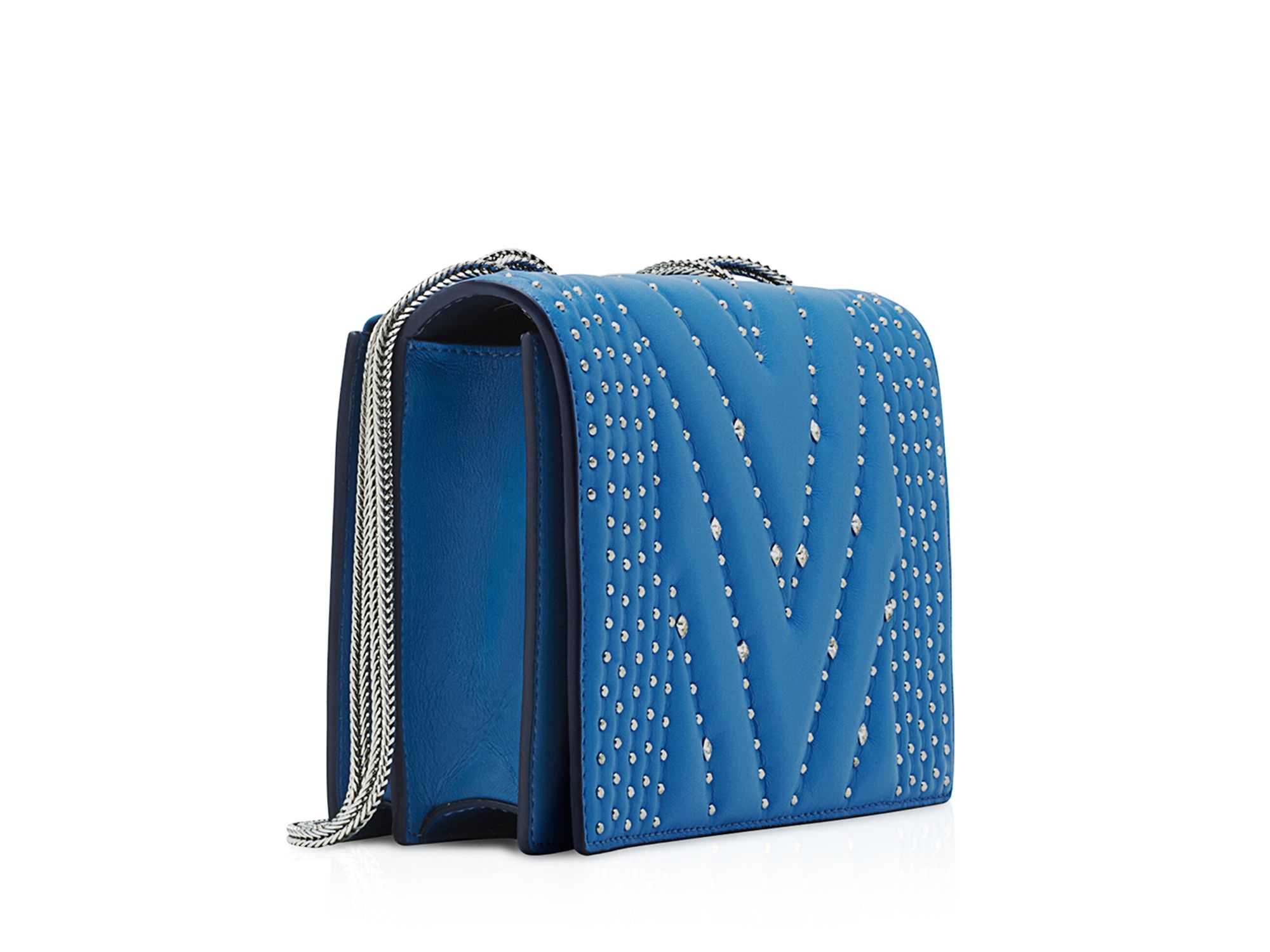 Mcm Small Diamond Disco Shoulder Bag in Blue | Lyst