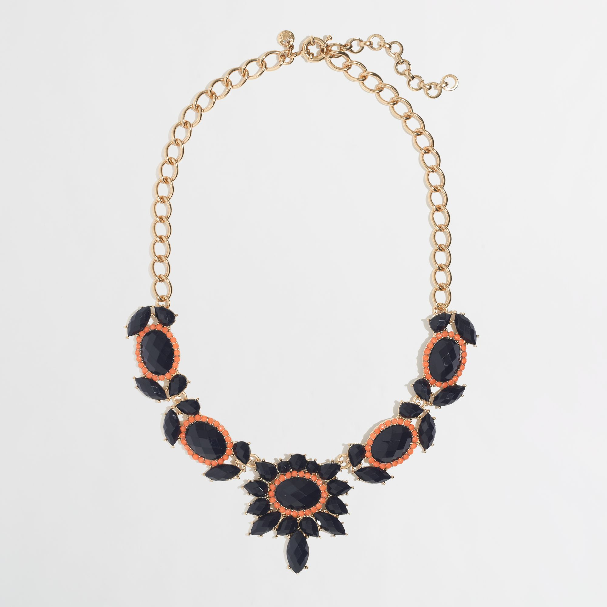Lyst - J.Crew Factory Jeweled Sundrop Necklace in Blue