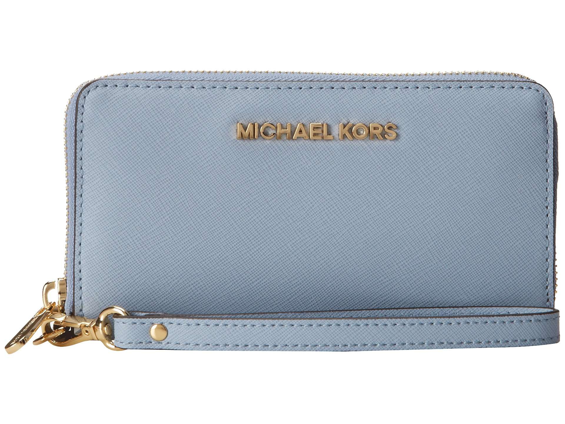 michael kors wallet pale blue