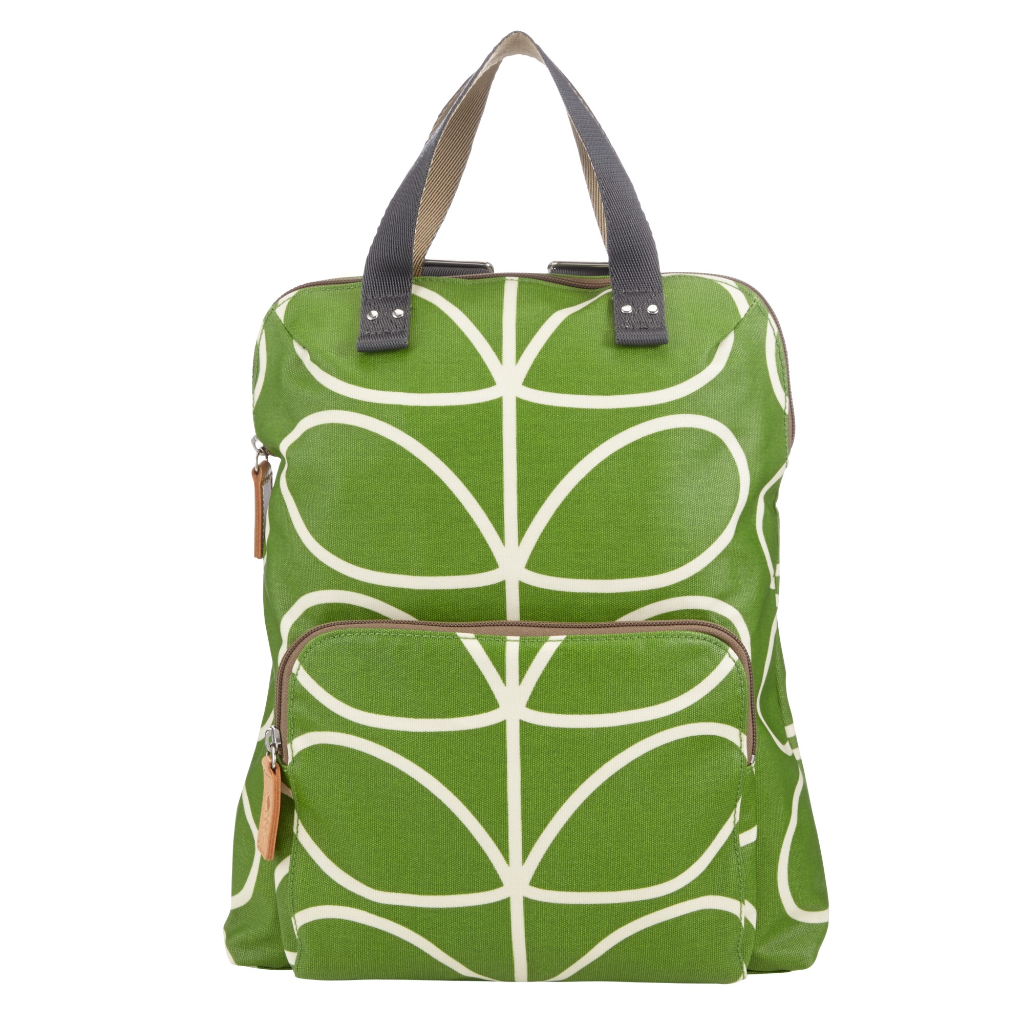 Orla Kiely Matt Stem Backpack Tote In Green Lyst