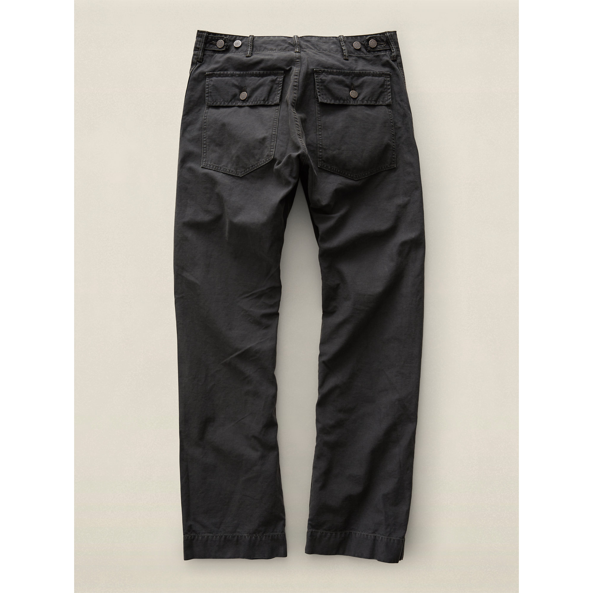 RRL Army Cotton Utility Pant in Black for Men | Lyst
