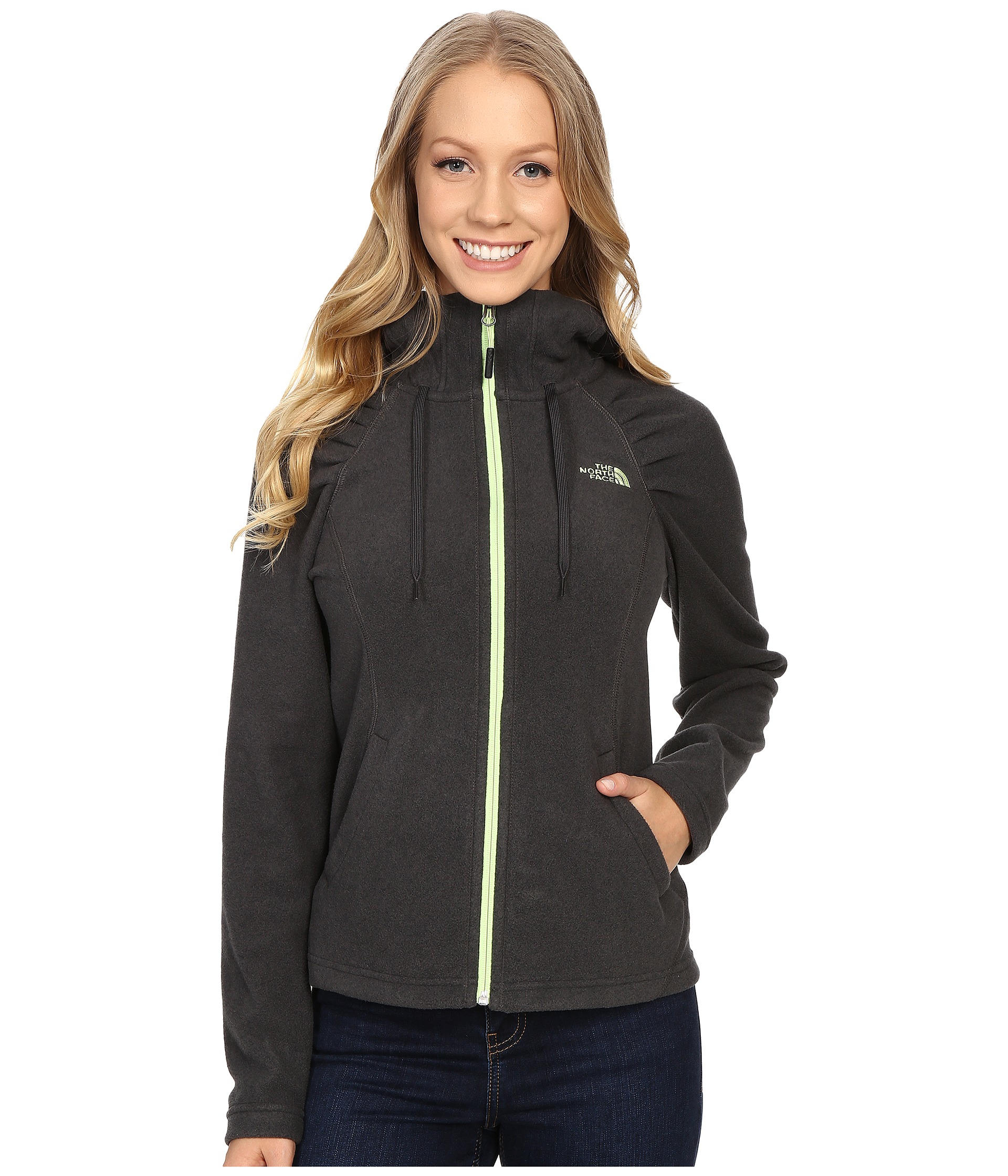 north face mezzaluna fleece