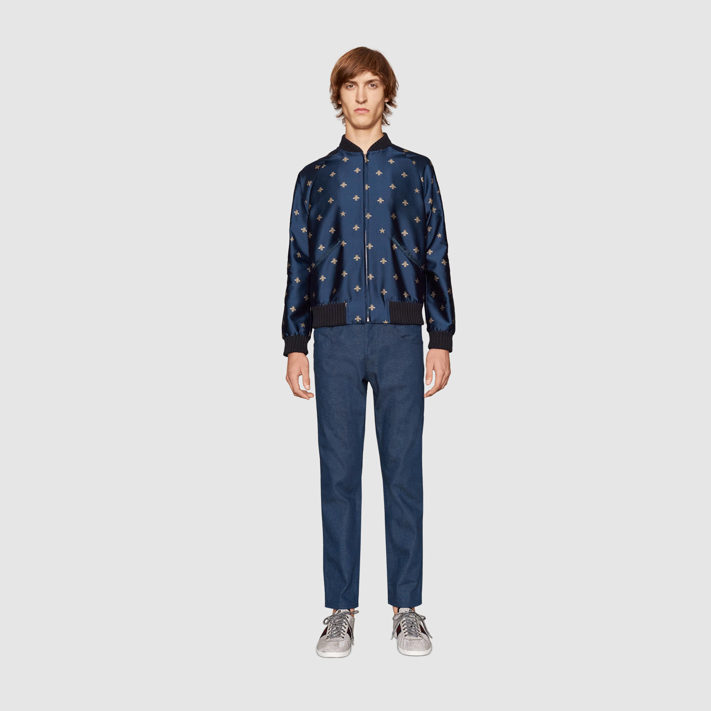 gucci bee bomber jacket