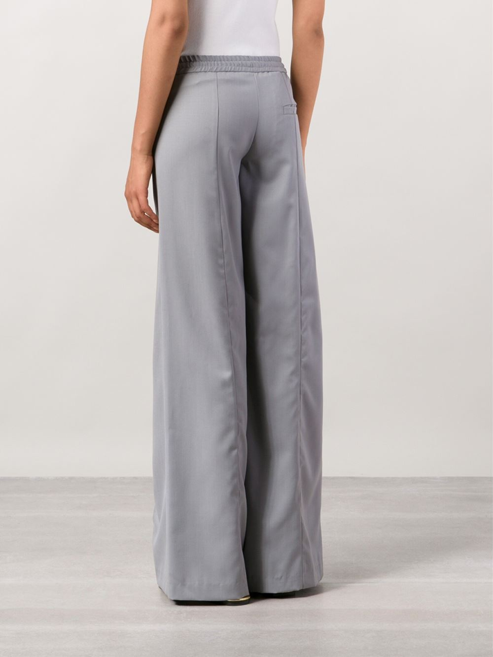 Odd. Ødd. Wide Leg Trousers in Gray Lyst