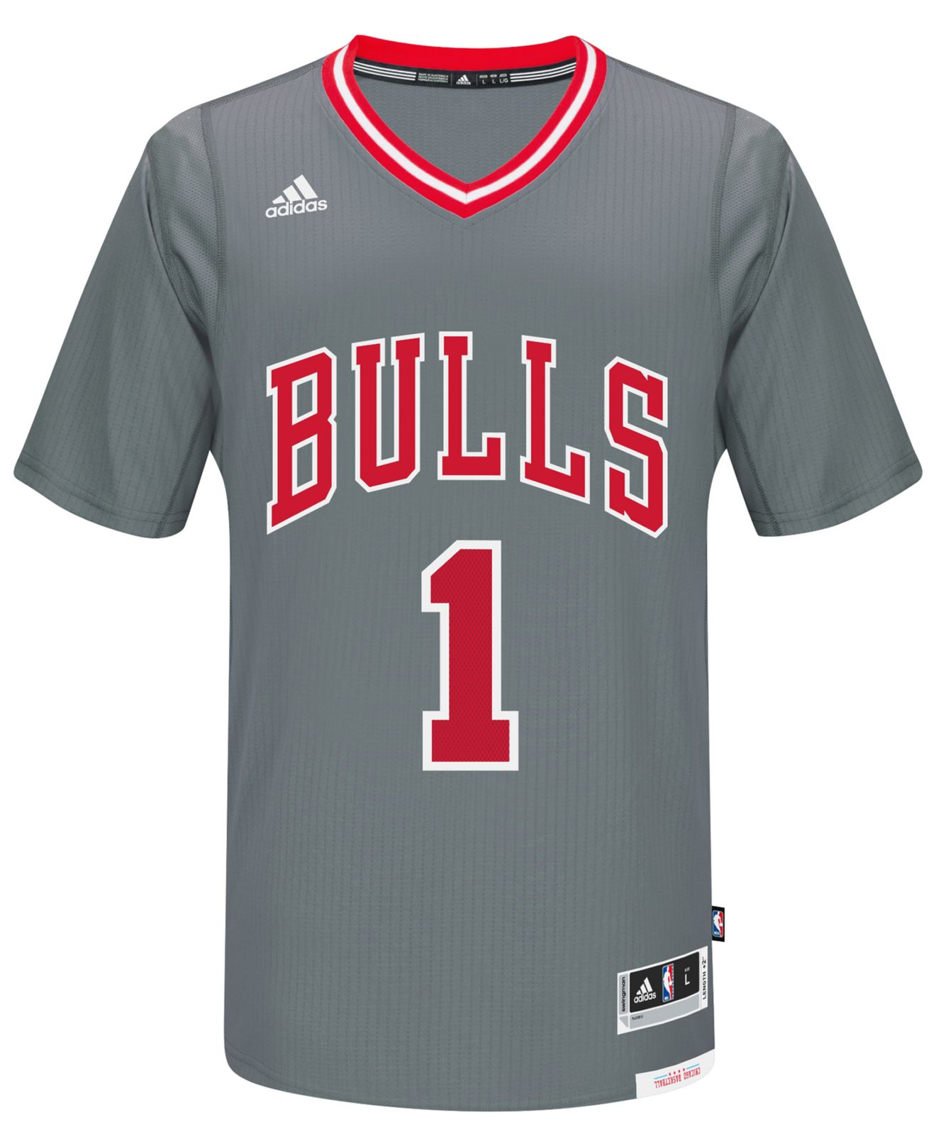 adidas Originals Men's Derrick Rose Chicago Bulls New Swingman Jersey in  Gray for Men | Lyst