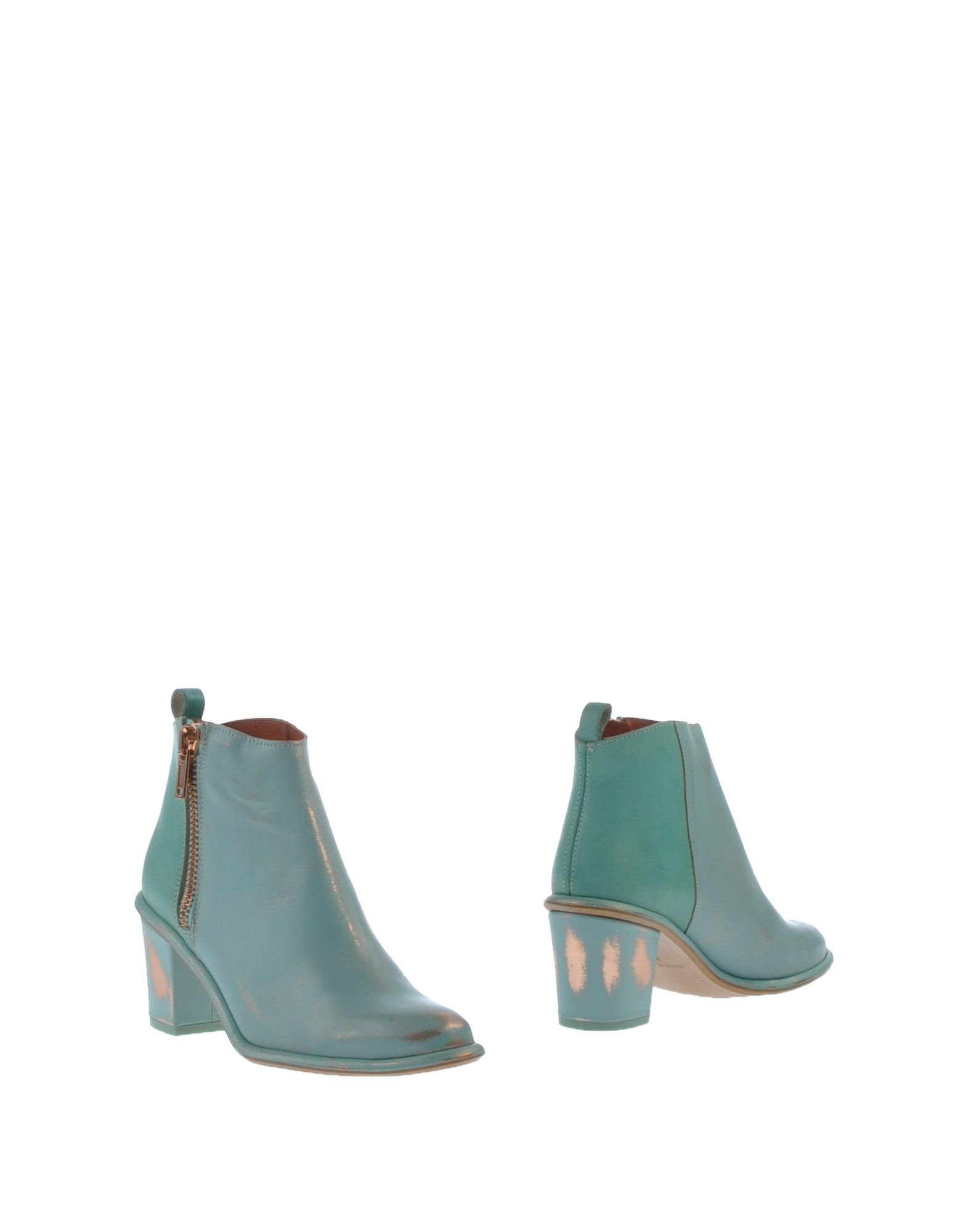 turquoise ankle booties