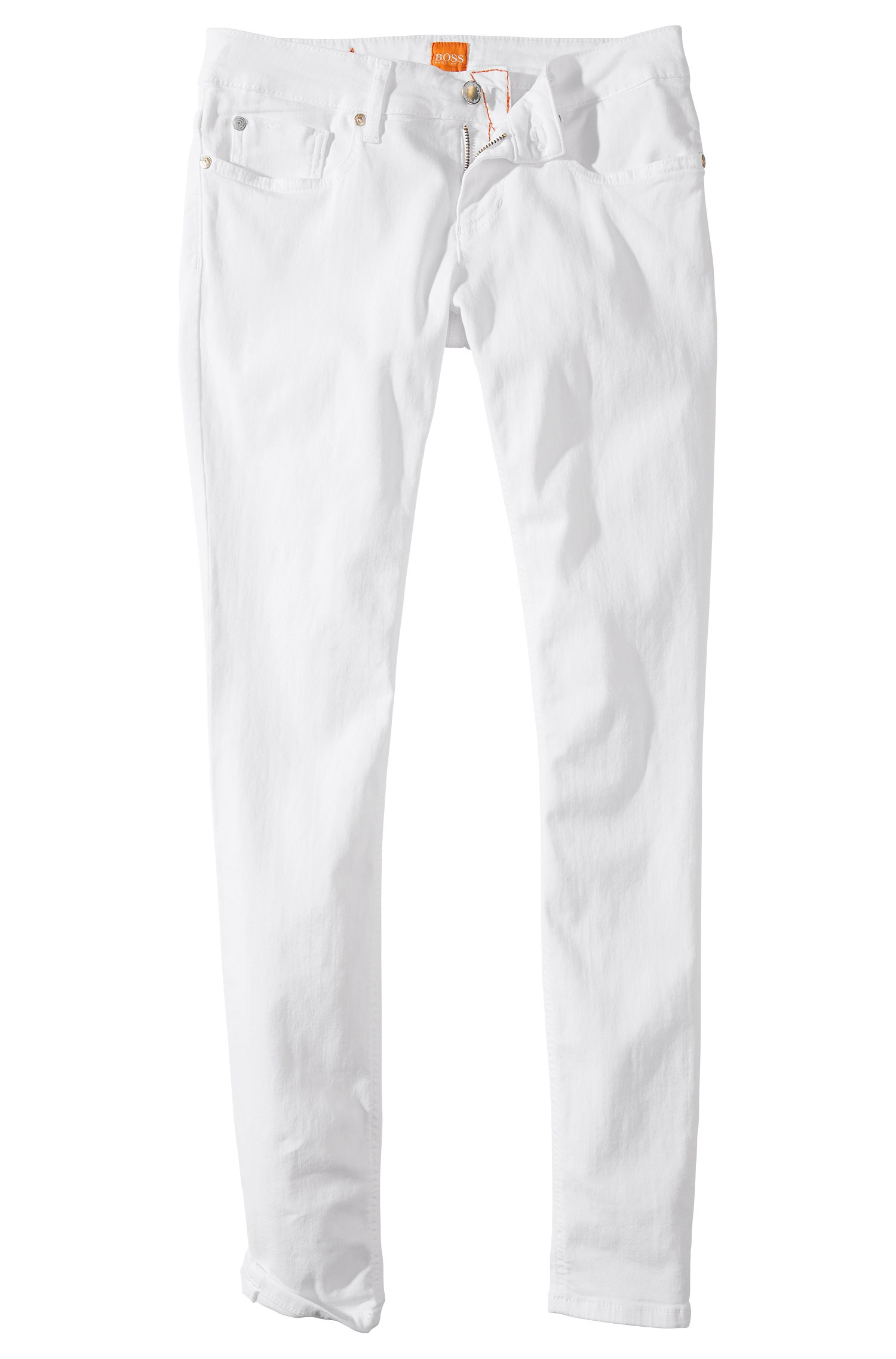 boss white jeans
