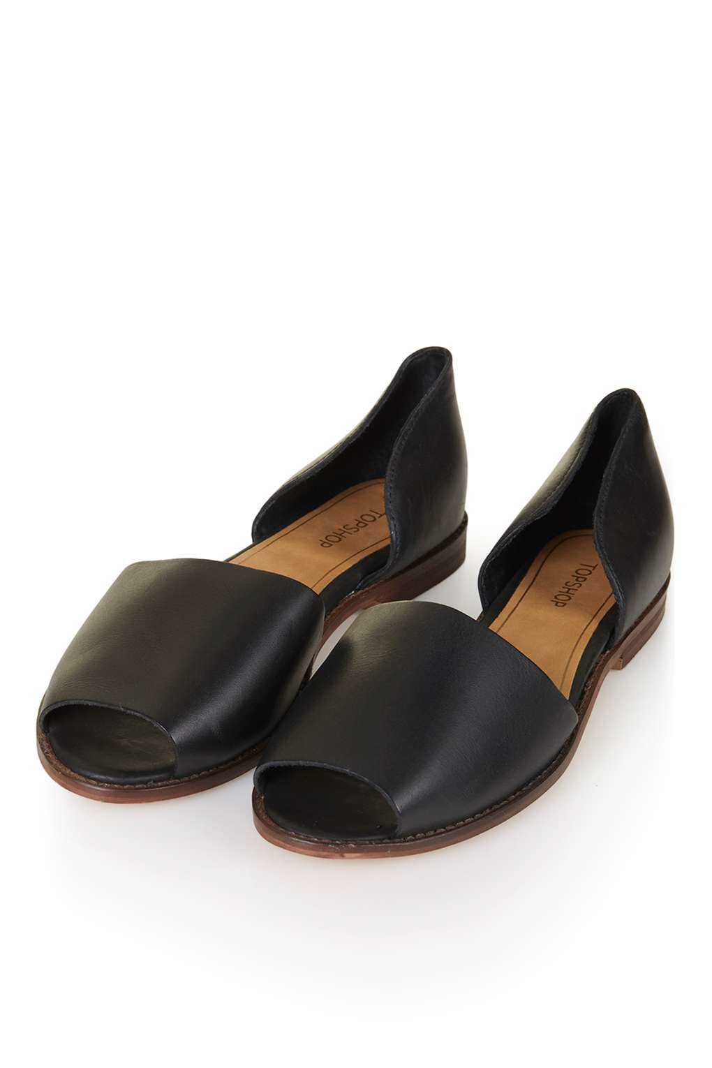 annie two part backless shoes