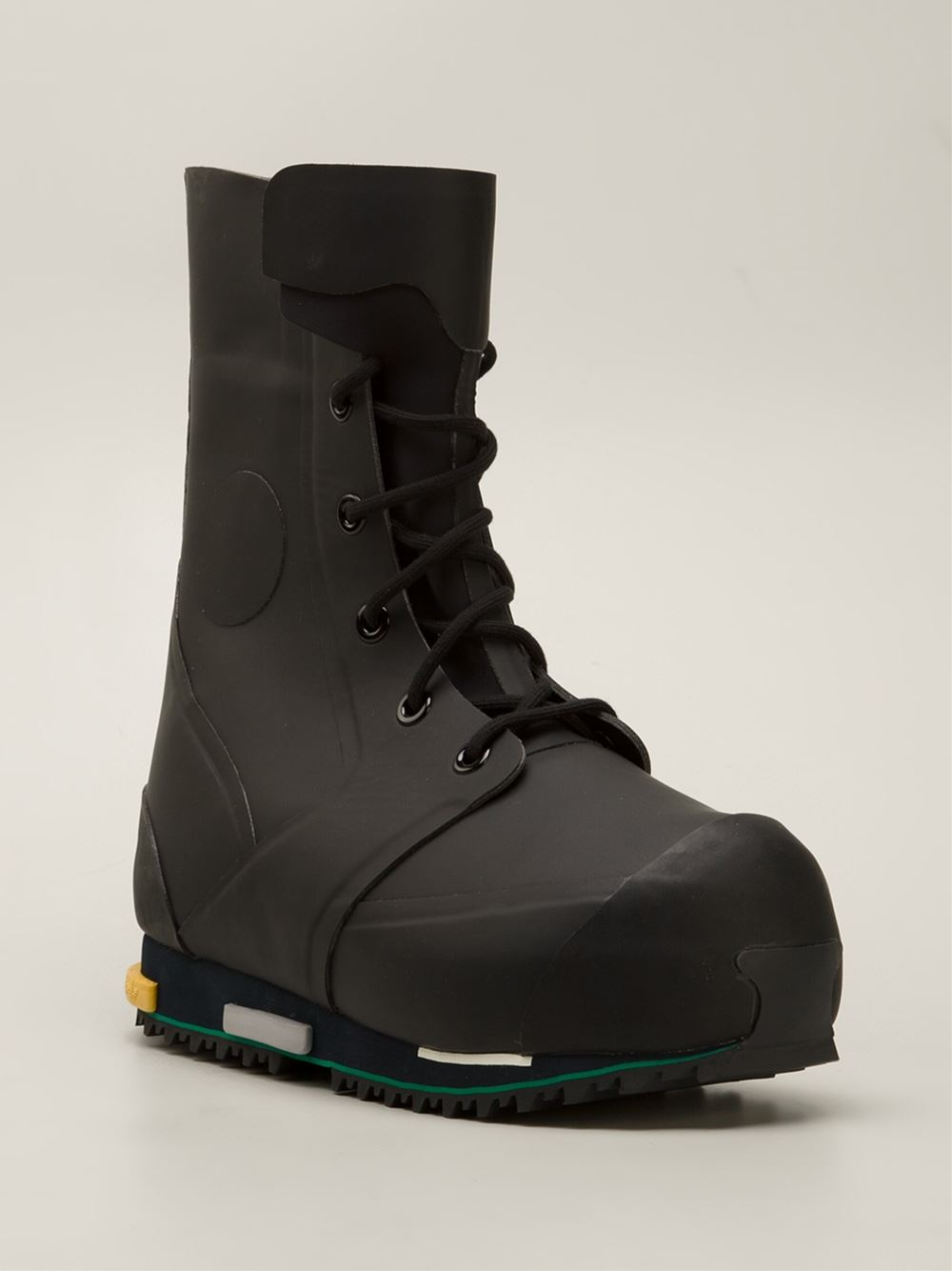 adidas By Raf Simons Bunny Rising Boots in Black for Men - Lyst