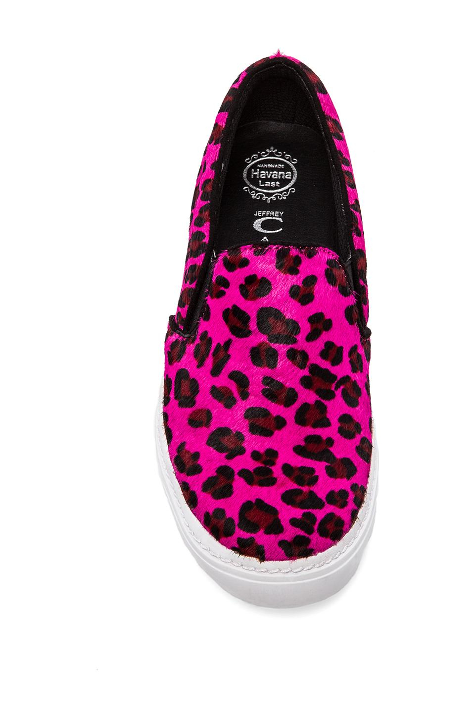 Jeffrey Campbell Alva Sneaker in Red Cheetah (Pink) - Lyst