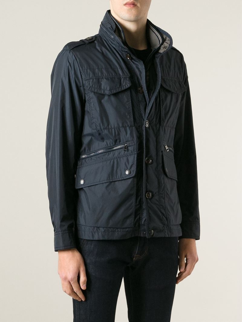 Moncler 'Triomphe' Jacket in Blue for Men | Lyst
