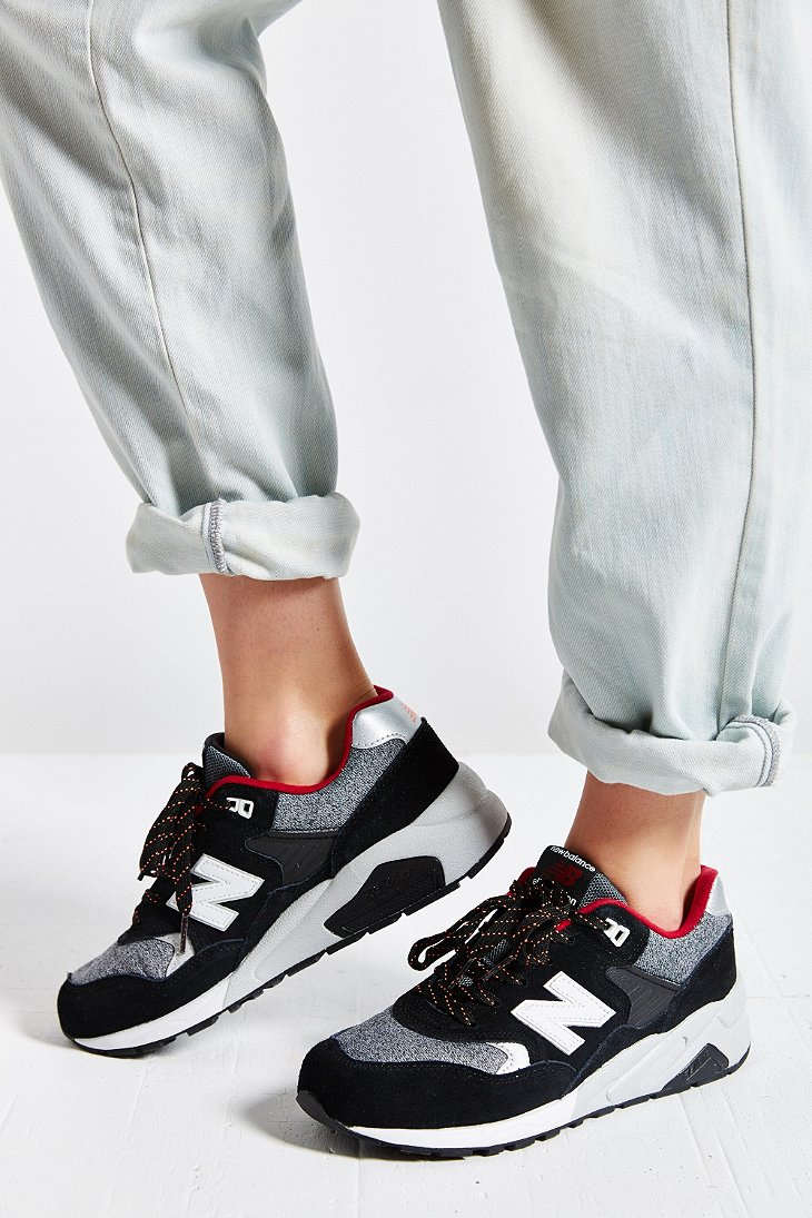 new balance 580 women black