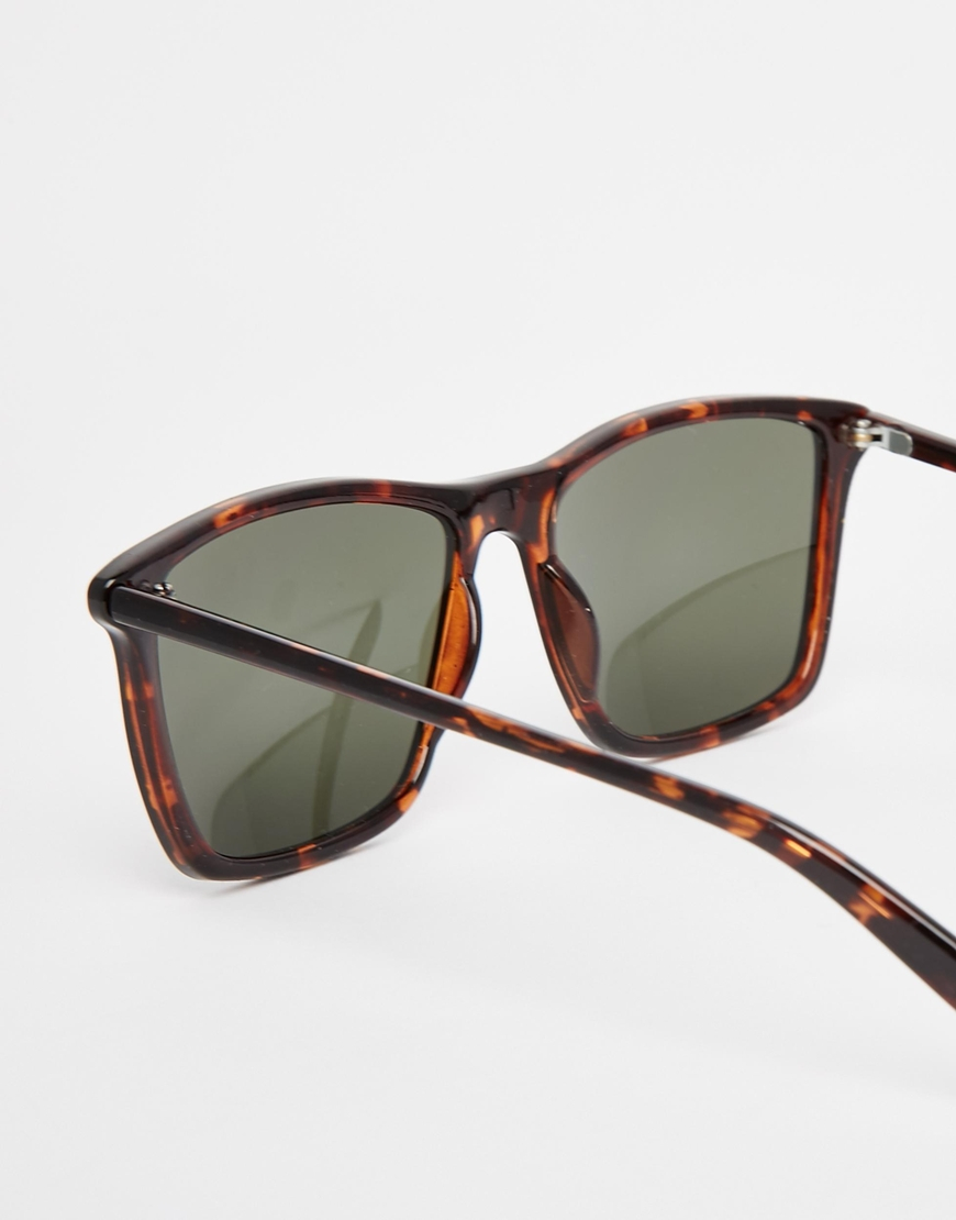 Cheap Monday Mars Sunglasses in Brown | Lyst