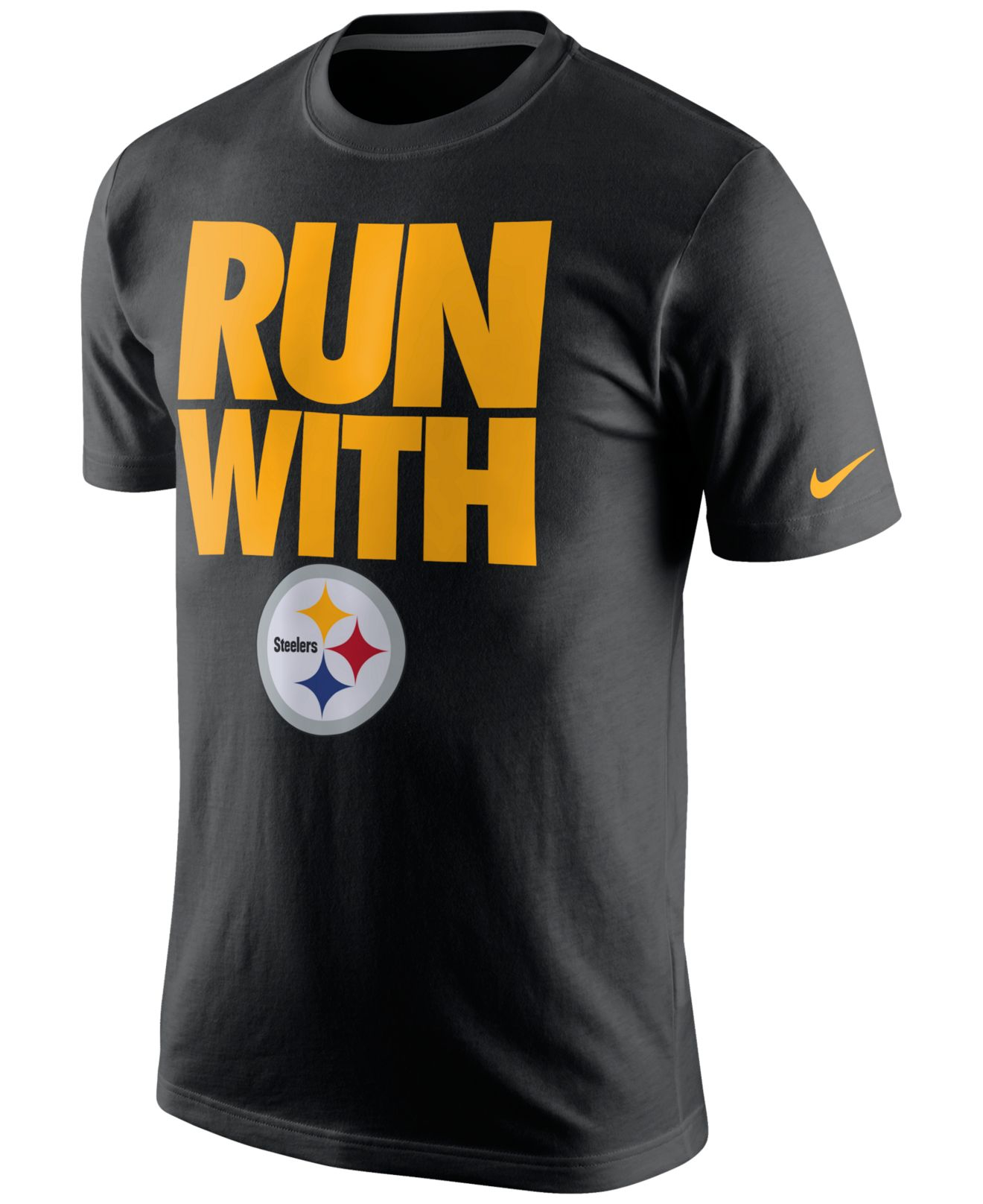 Lyst - Nike Men's Pittsburgh Steelers Team Spirit T-shirt in Black for Men