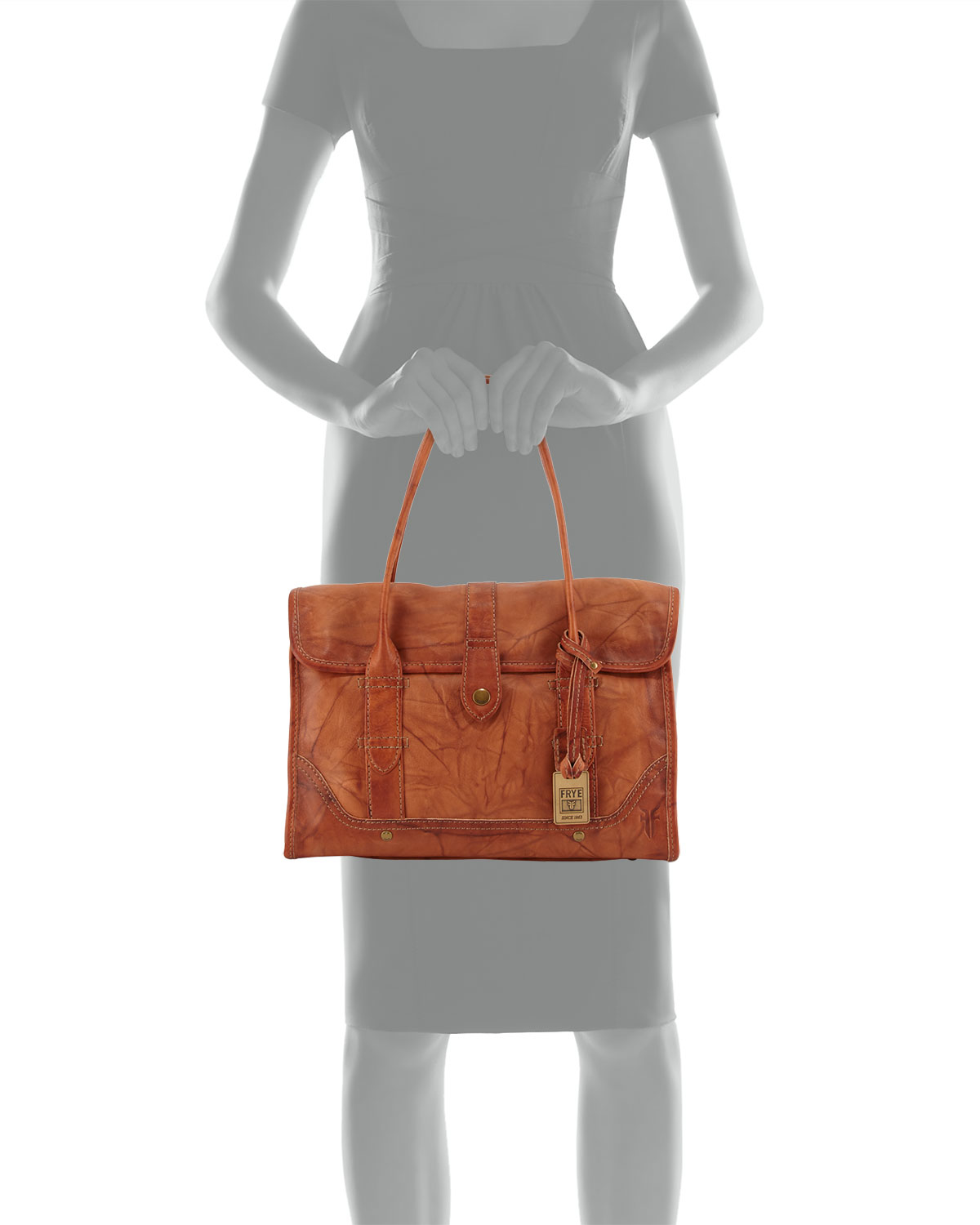 frye campus satchel