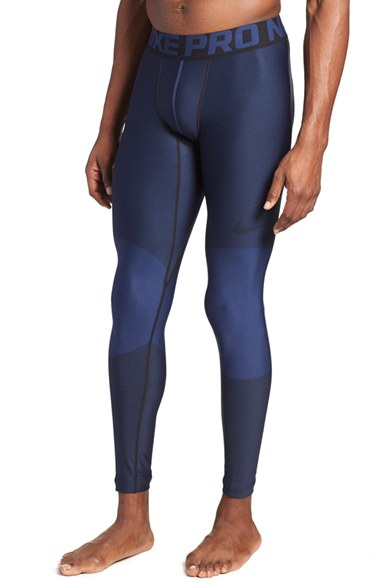 nike blue compression pants