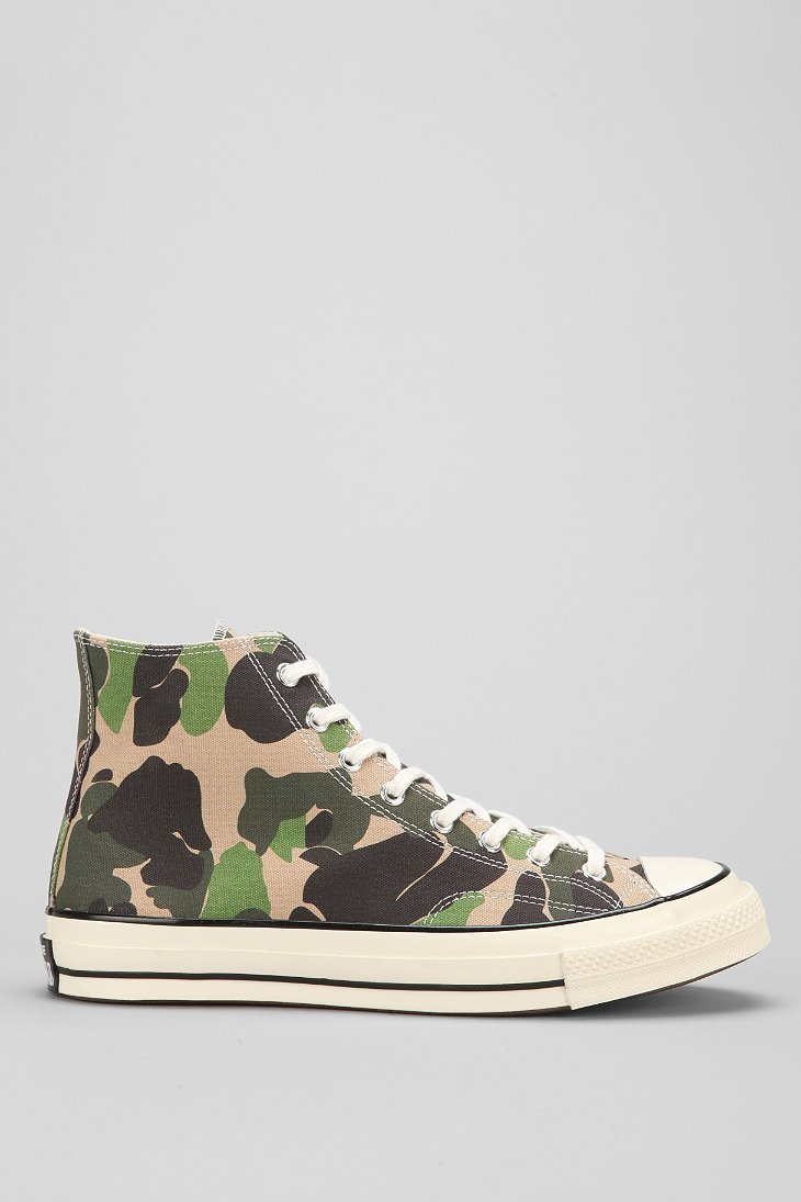 Converse Chuck Taylor All Star 70s Camo High Top Sneaker in Green for ...