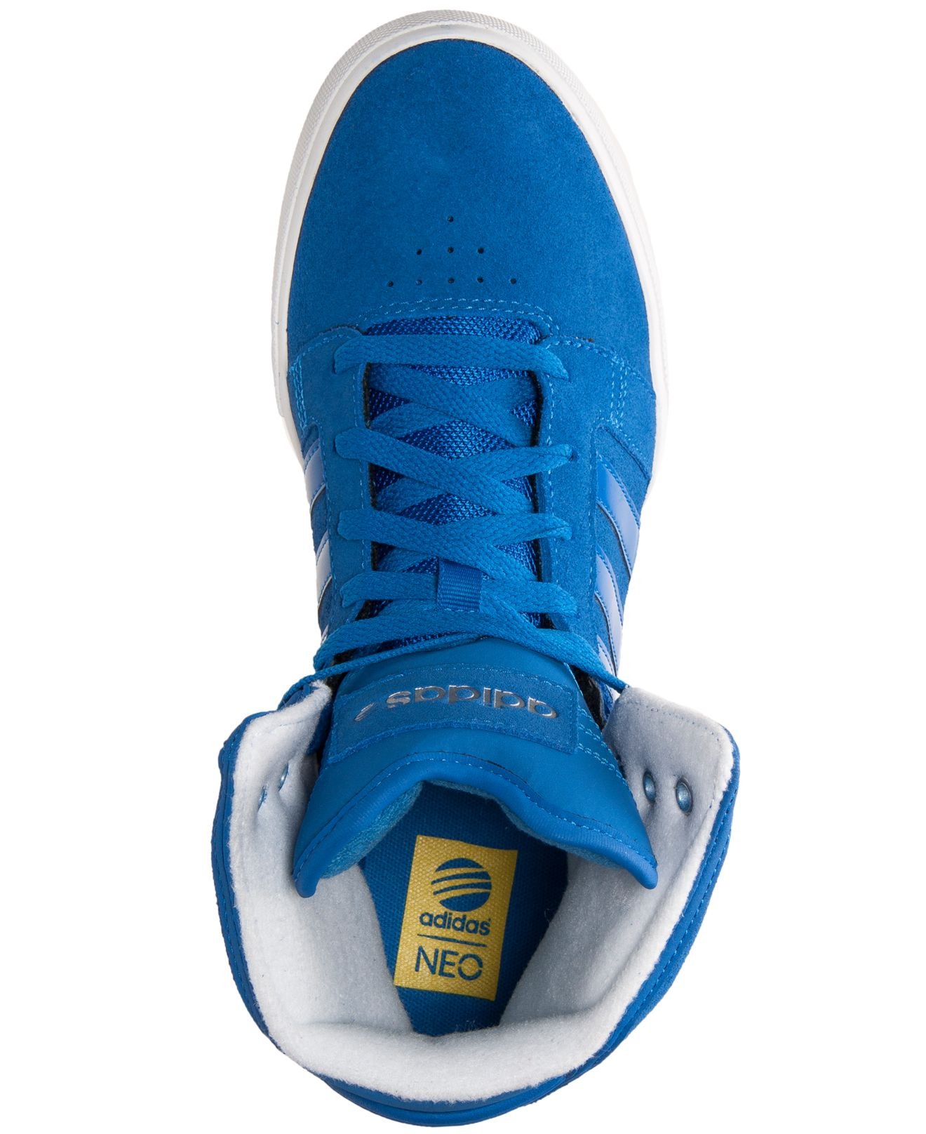 adidas Men'S Bbneo Hi-Top Casual Sneakers From Finish Line in Blue for Men  | Lyst