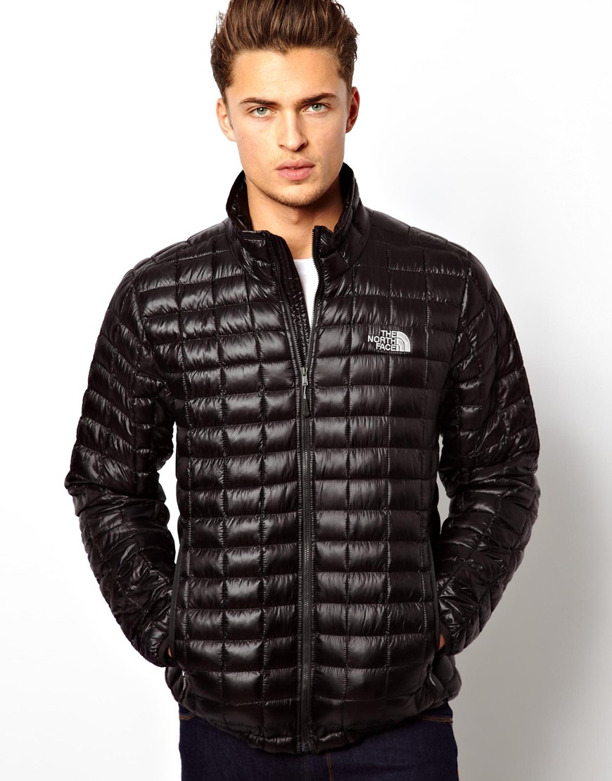 The North Face Thermoball Jacket in Black for Men - Lyst