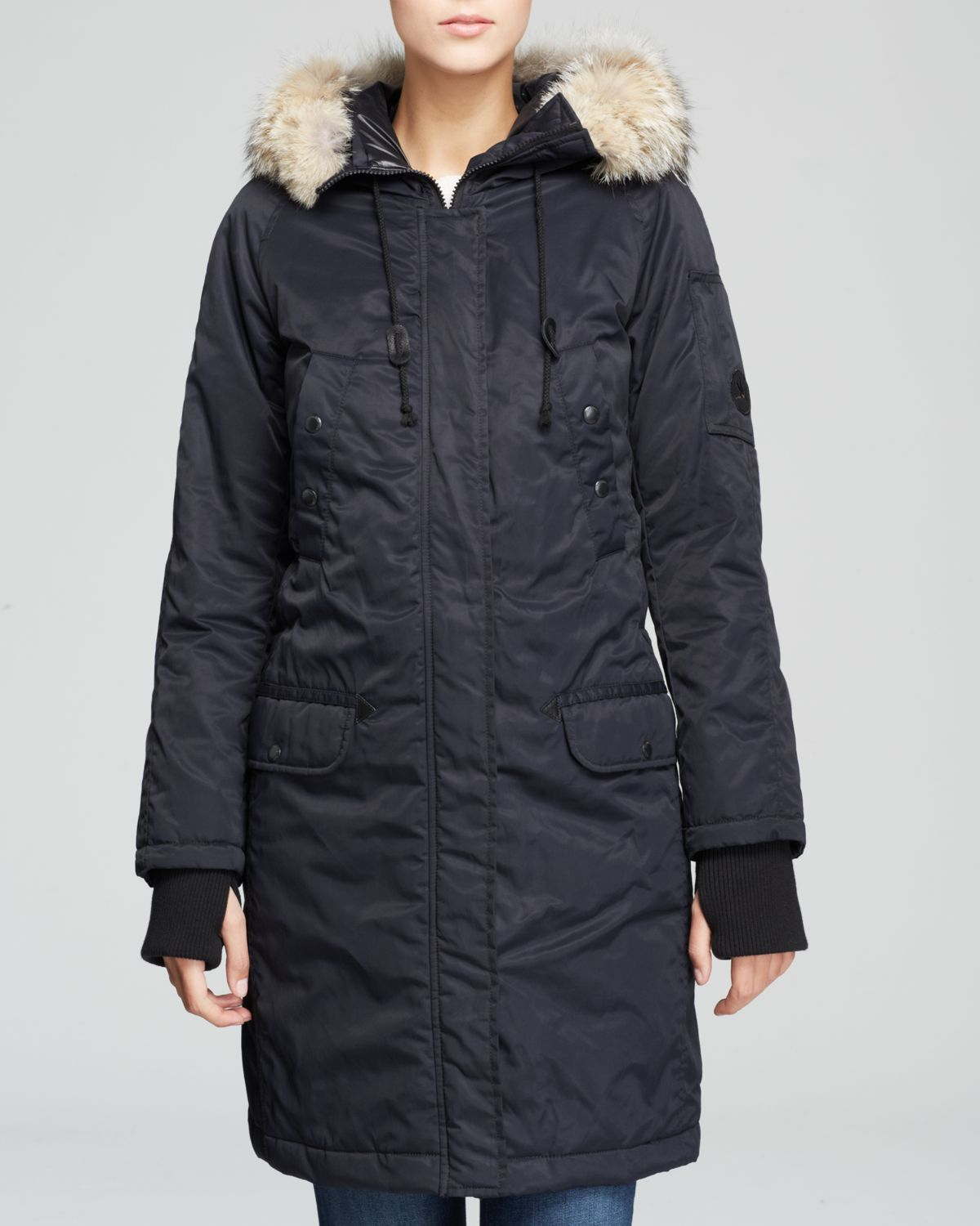 Spiewak Parka Snorkel in Black (Caviar Black) Lyst