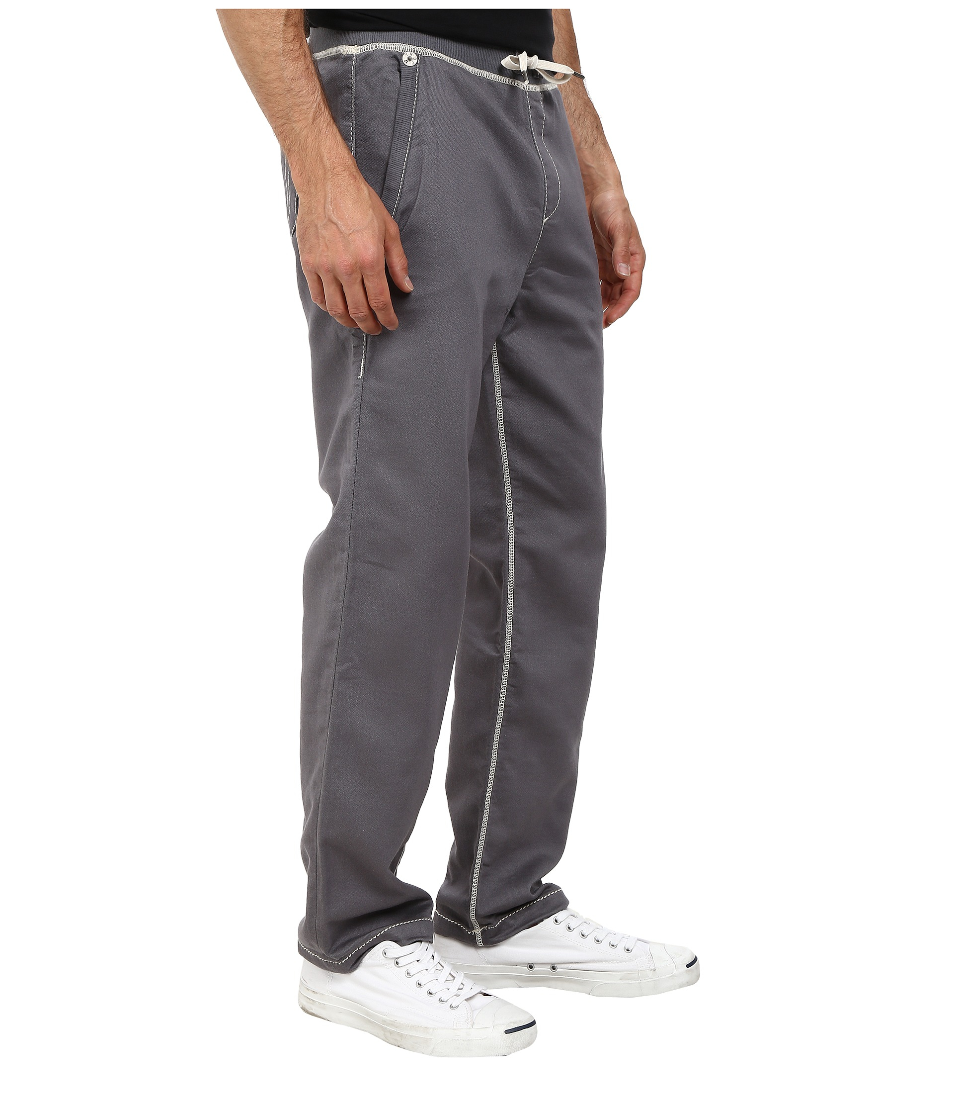 grey true religion sweatpants