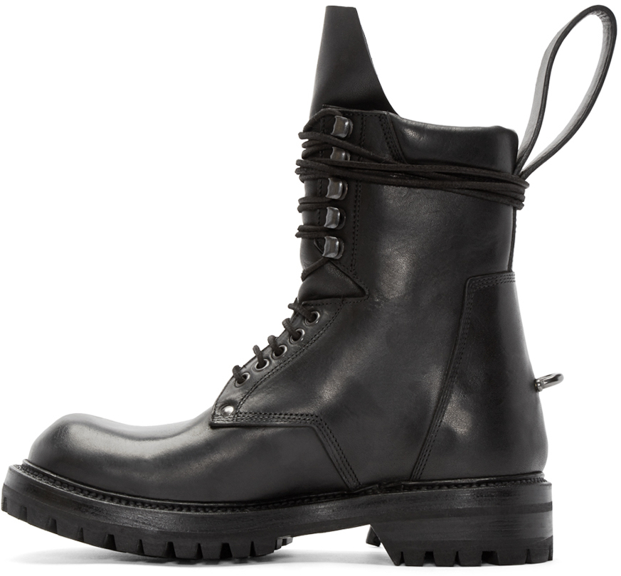 rick owens low army boots