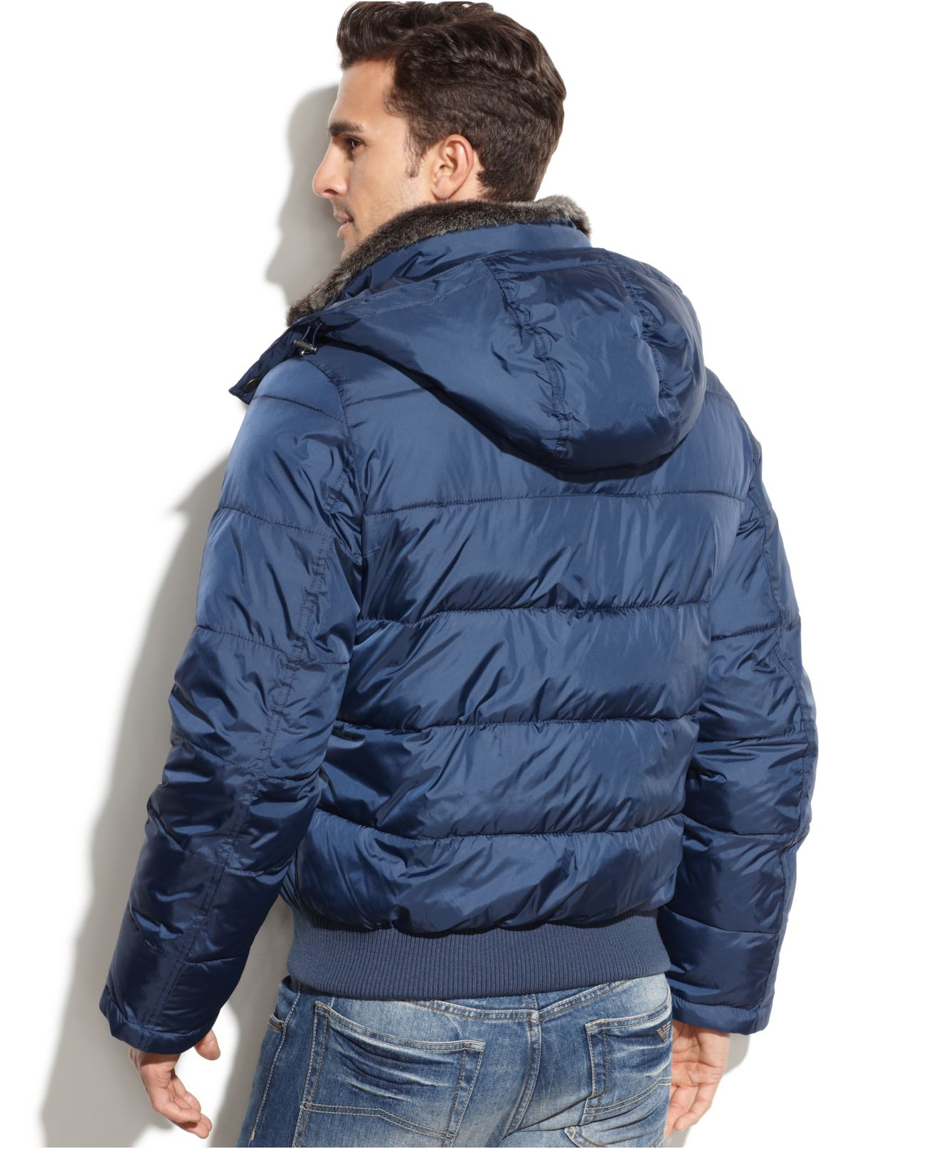 tommy hilfiger jacket fur collar