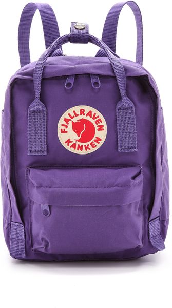 Fjallraven Kanken Mini Backpack - Purple in Purple | Lyst