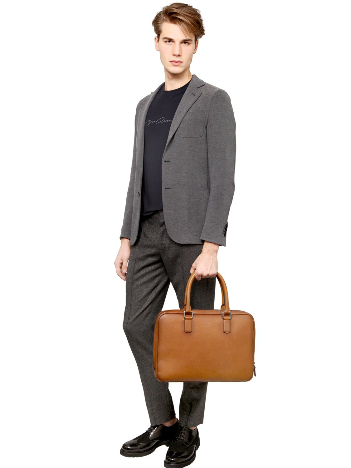 giorgio armani briefcase