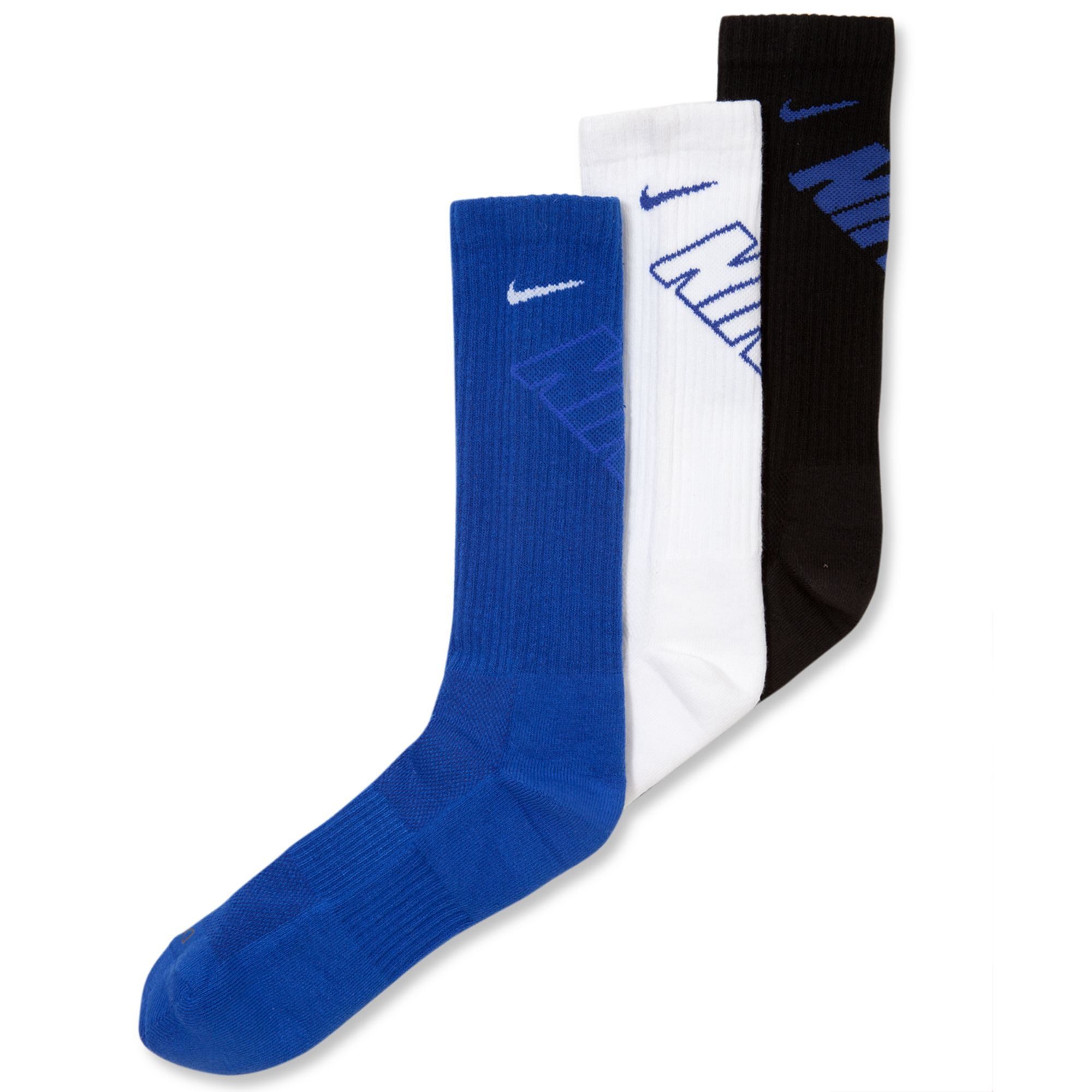 Nike Mens Ultimatum Drifit Crew Socks 3pack In Blue For Men Lyst Nike Mens Ultimatum Drifit Crew Socks 3pack In Blue For Men Lyst
