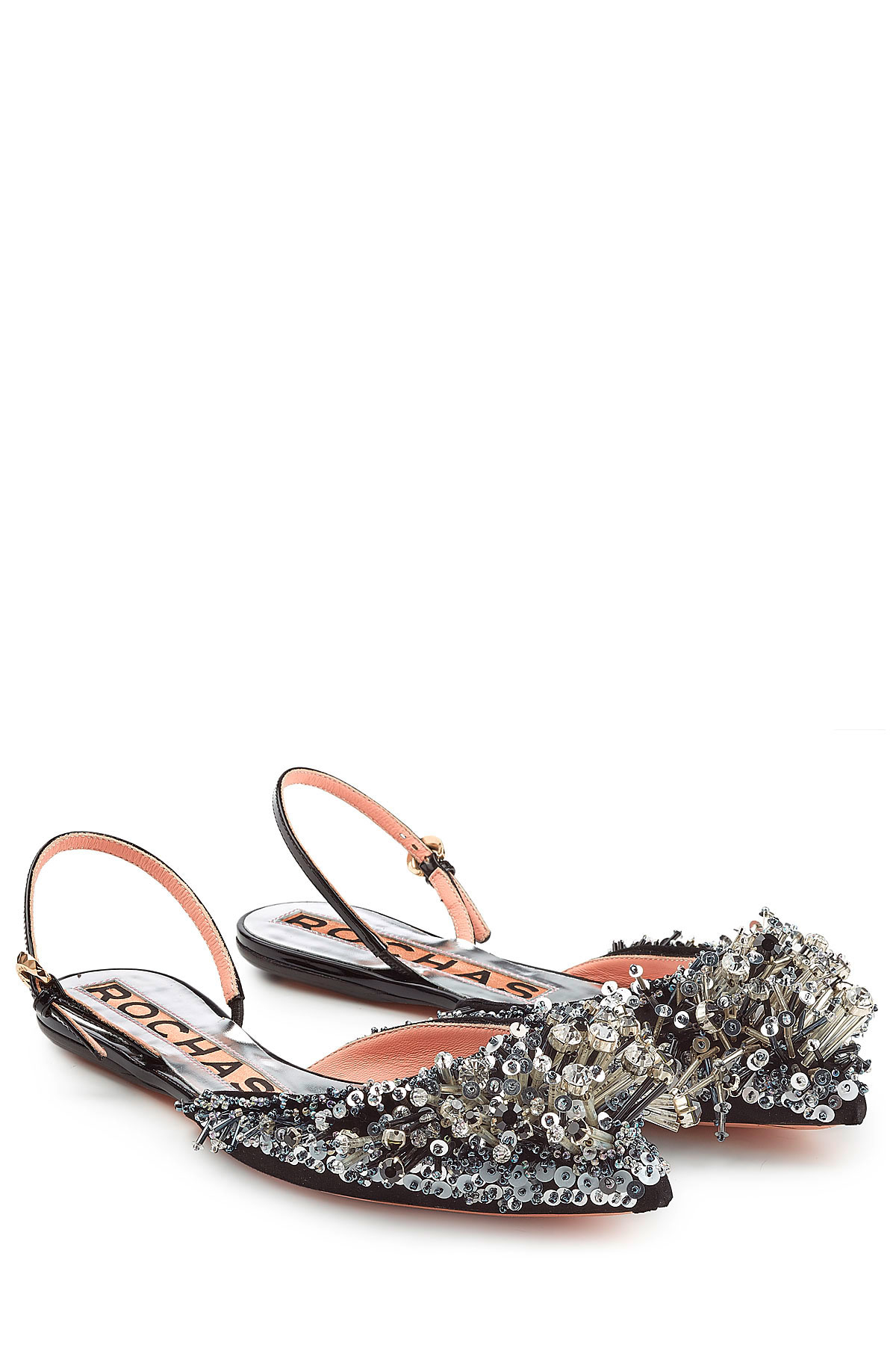embellished back heels