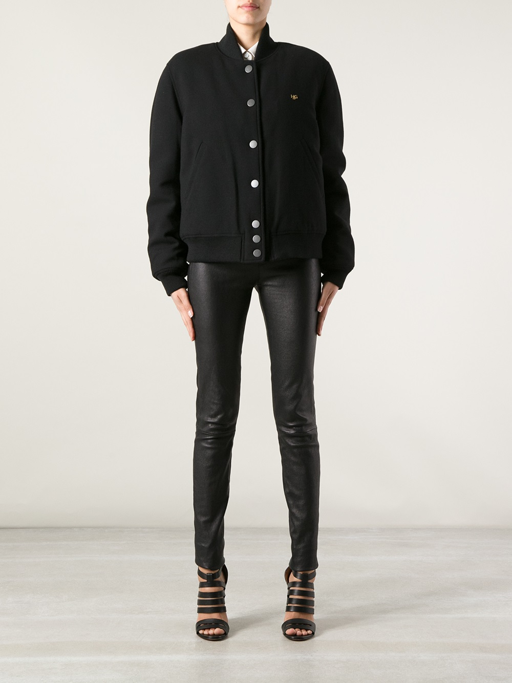 Givenchy Varsity Jacket in Black Lyst