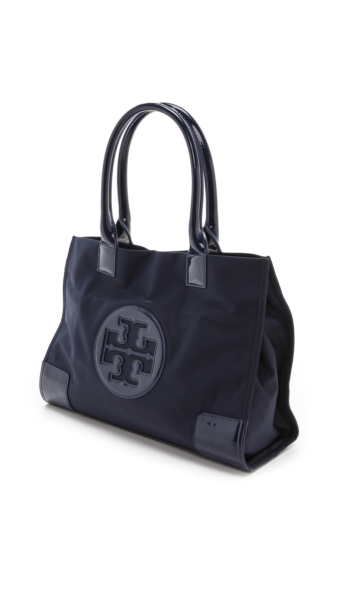 Tory burch Nylon Mini Ella Tote in Blue (French Navy) Lyst