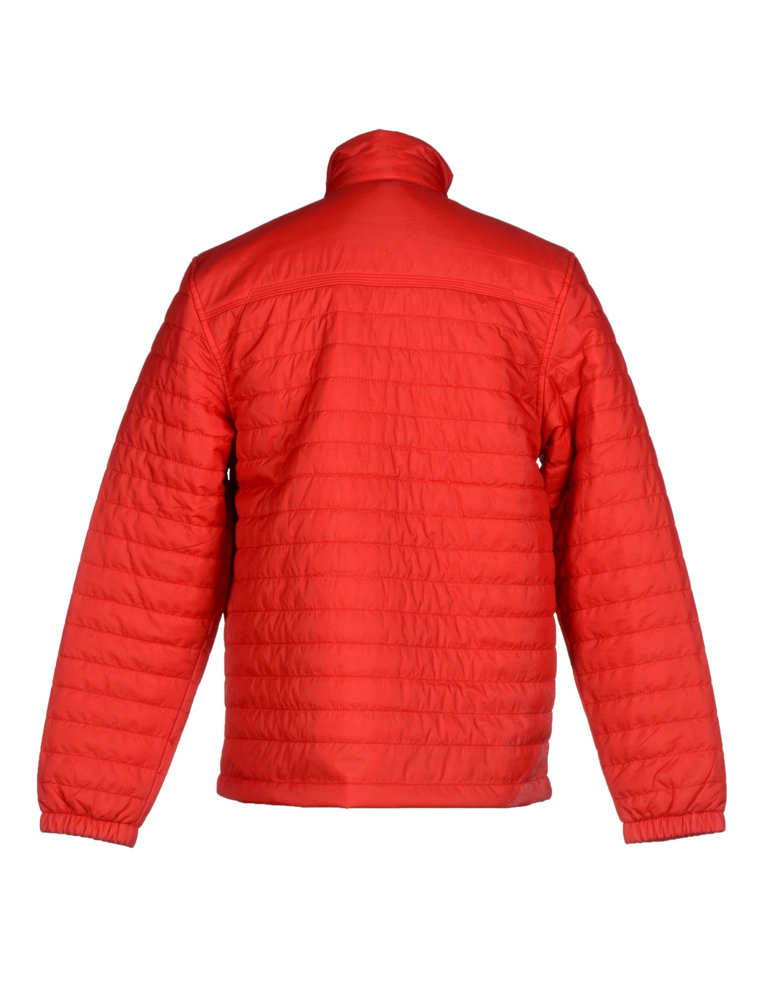 red timberland jacket