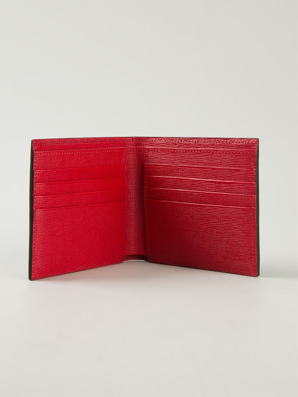 Wallets & purses Fendi - Bad Bugs leather bifold wallet