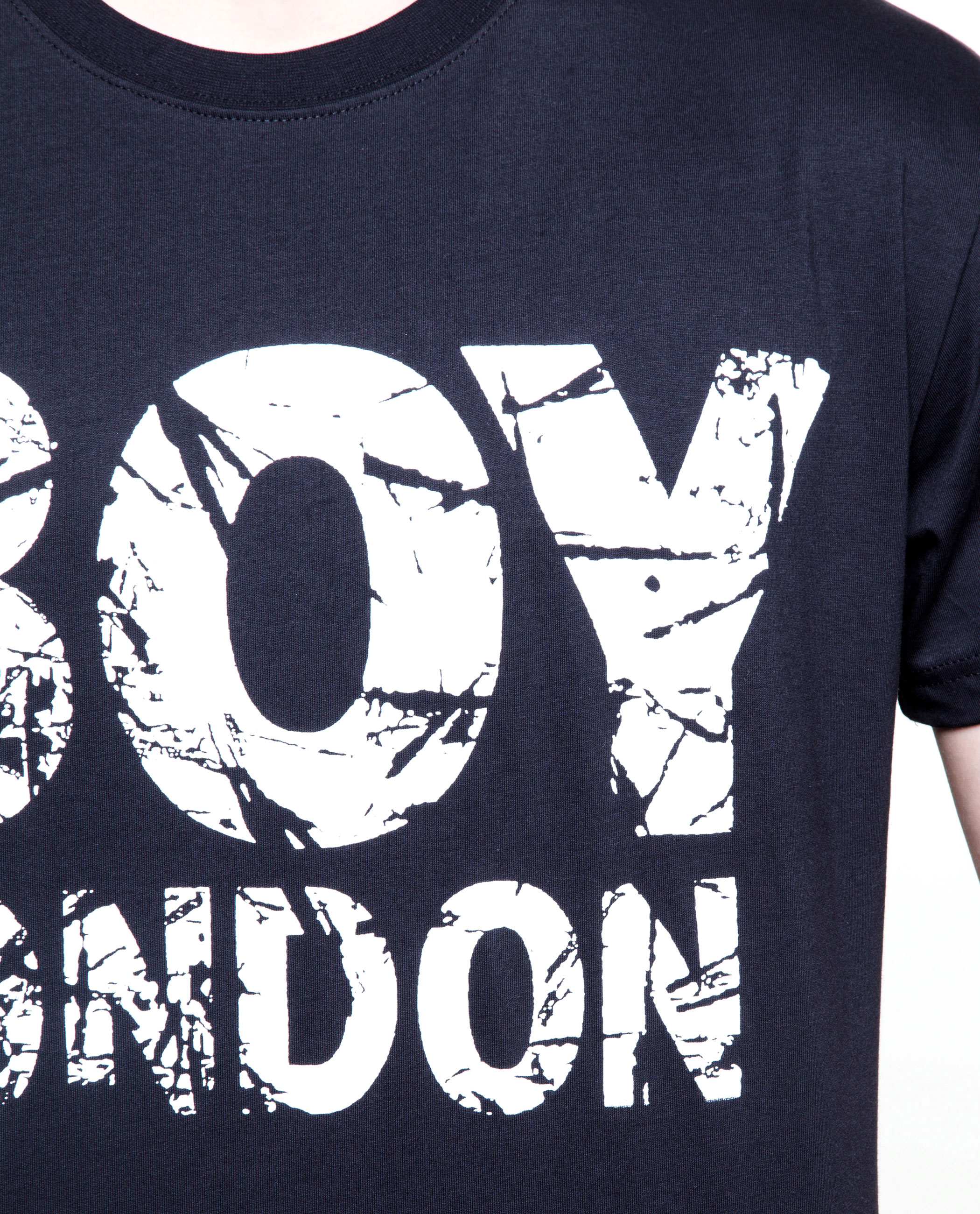 Boy london Logo Print TShirt in Blue for Men (WHITE) Lyst
