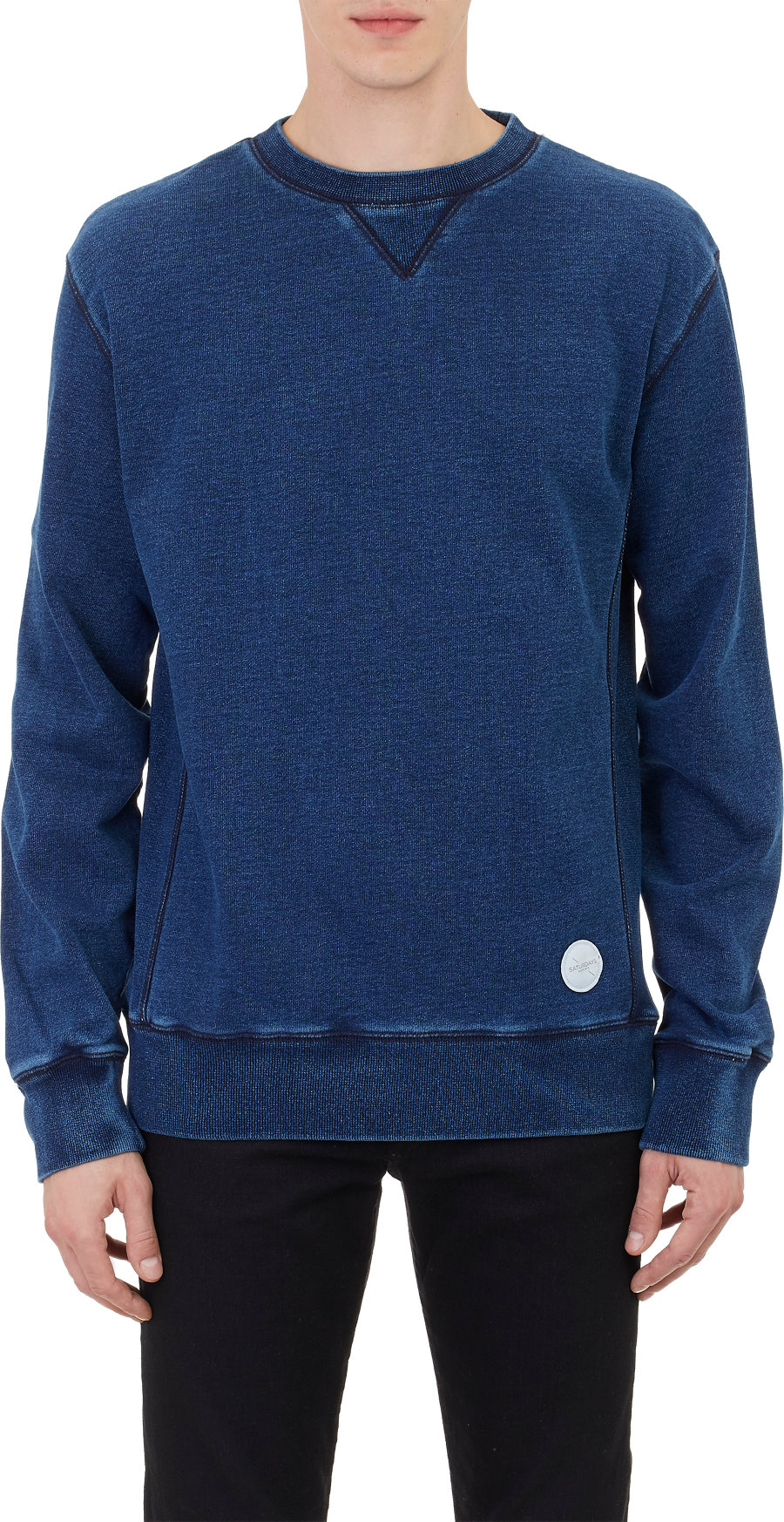 french terry cotton sweatshirt