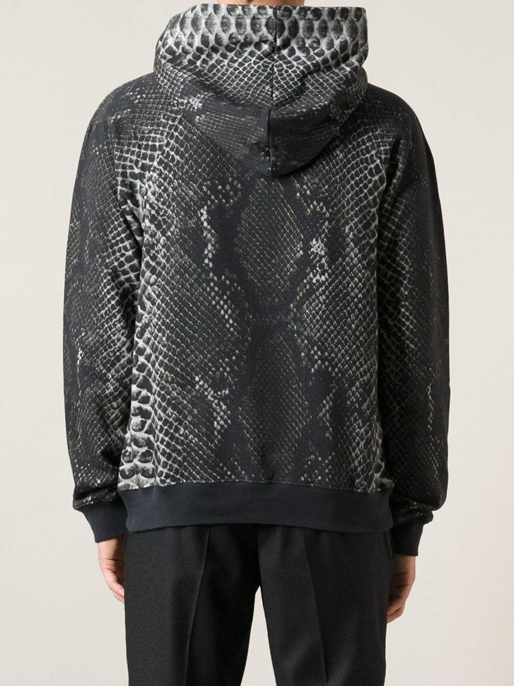 snakeskin hoodie