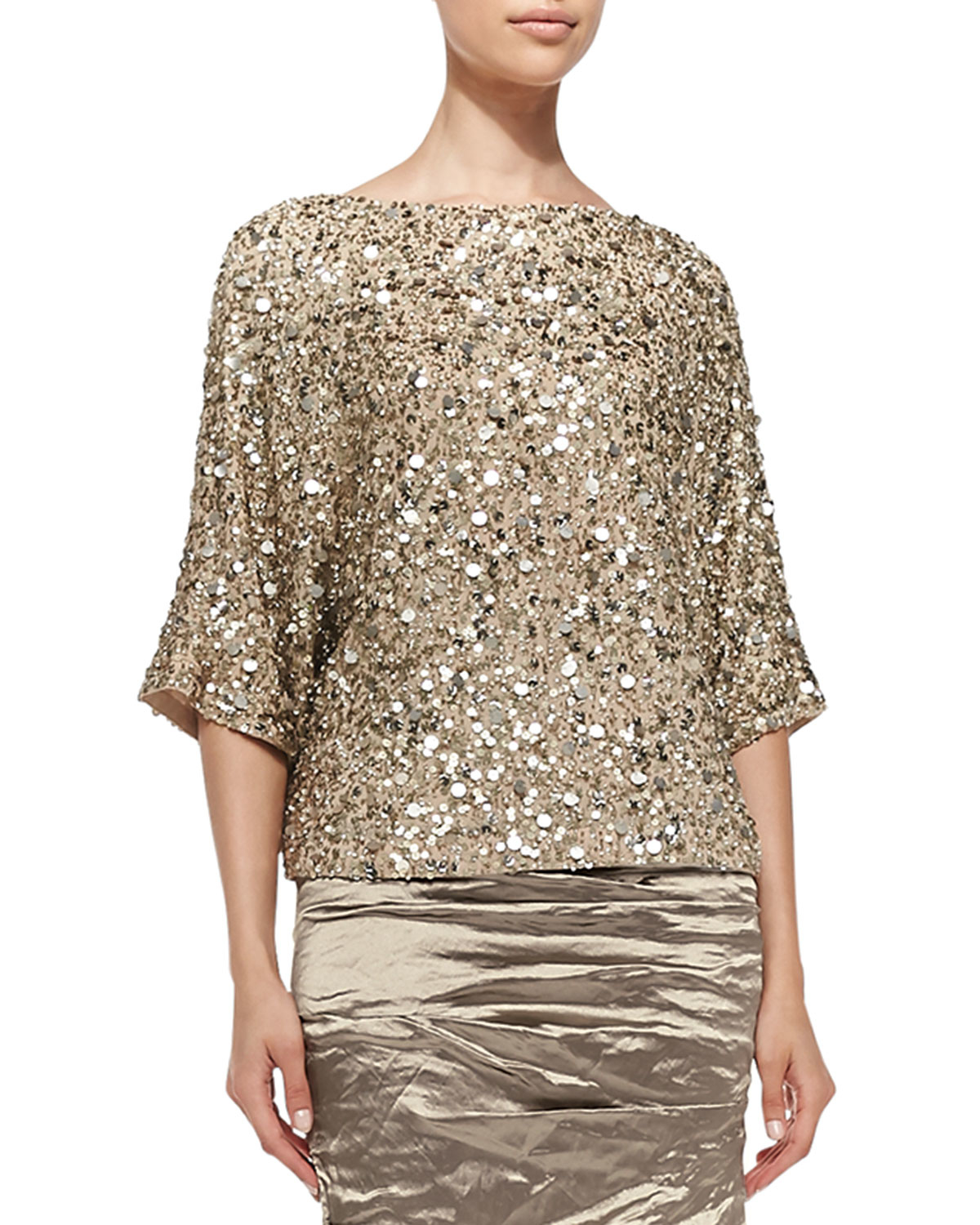gold sequin top canada
