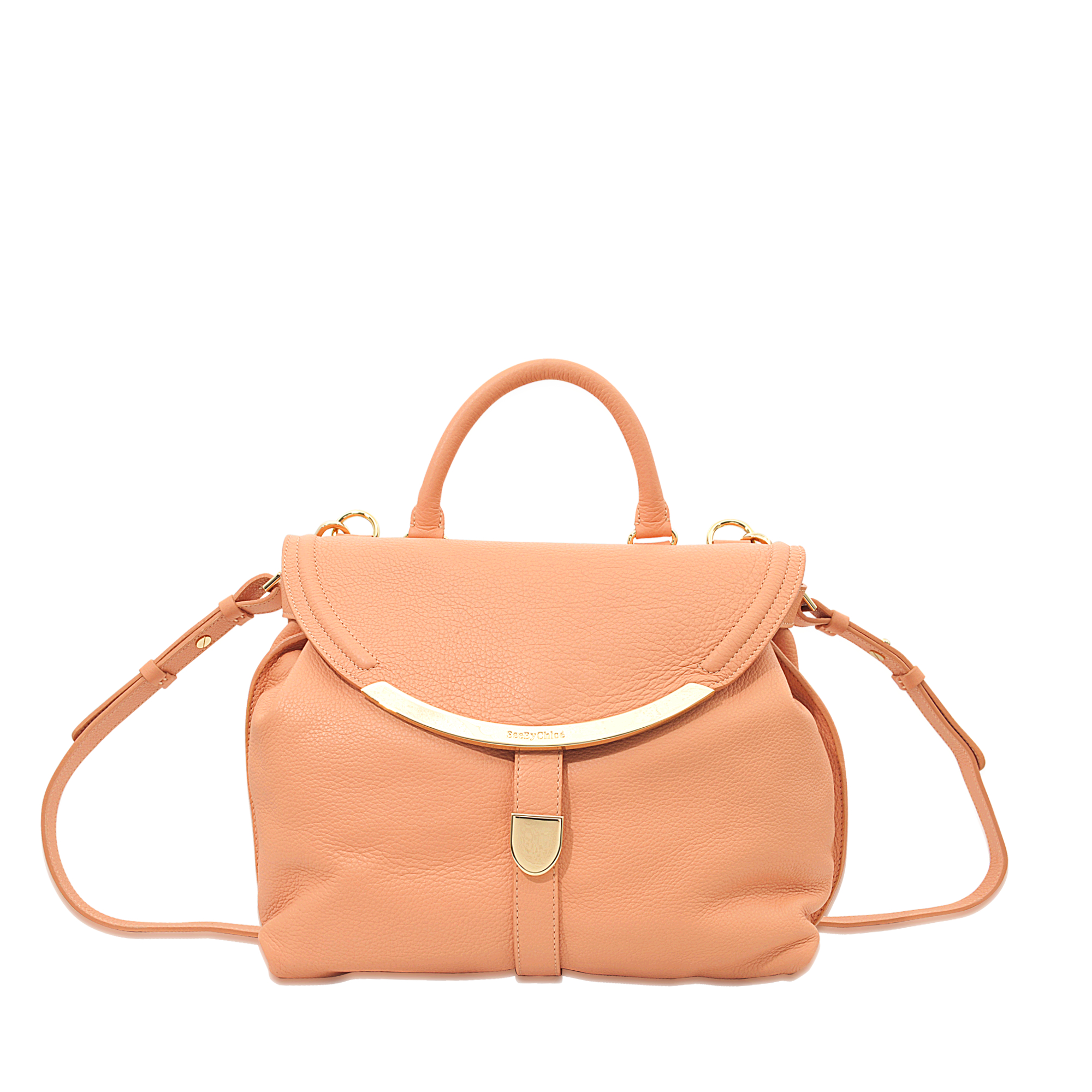 Lyst See By Chloé Lizzie Satchel Bag In Orange Gallery