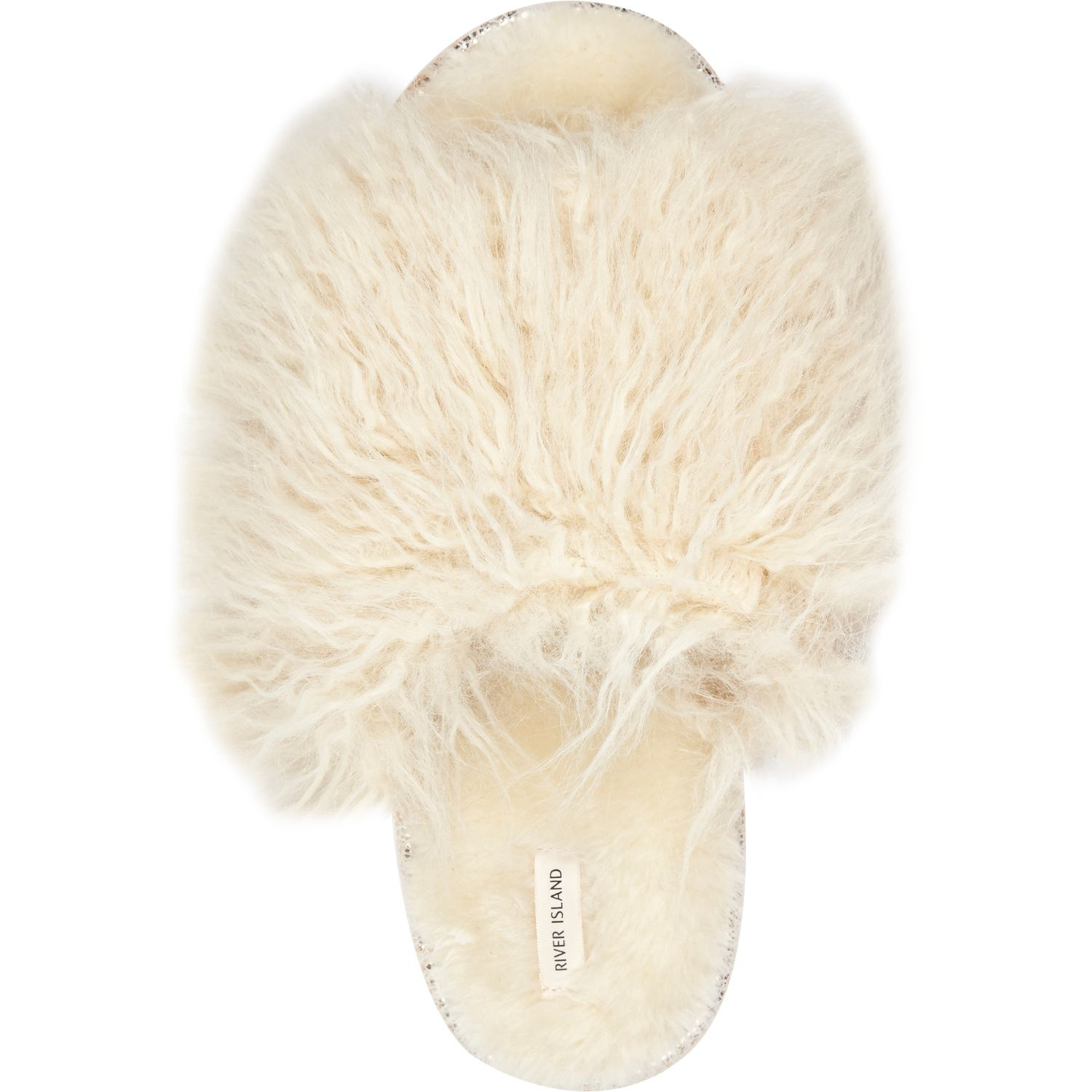 mongolian fur slippers