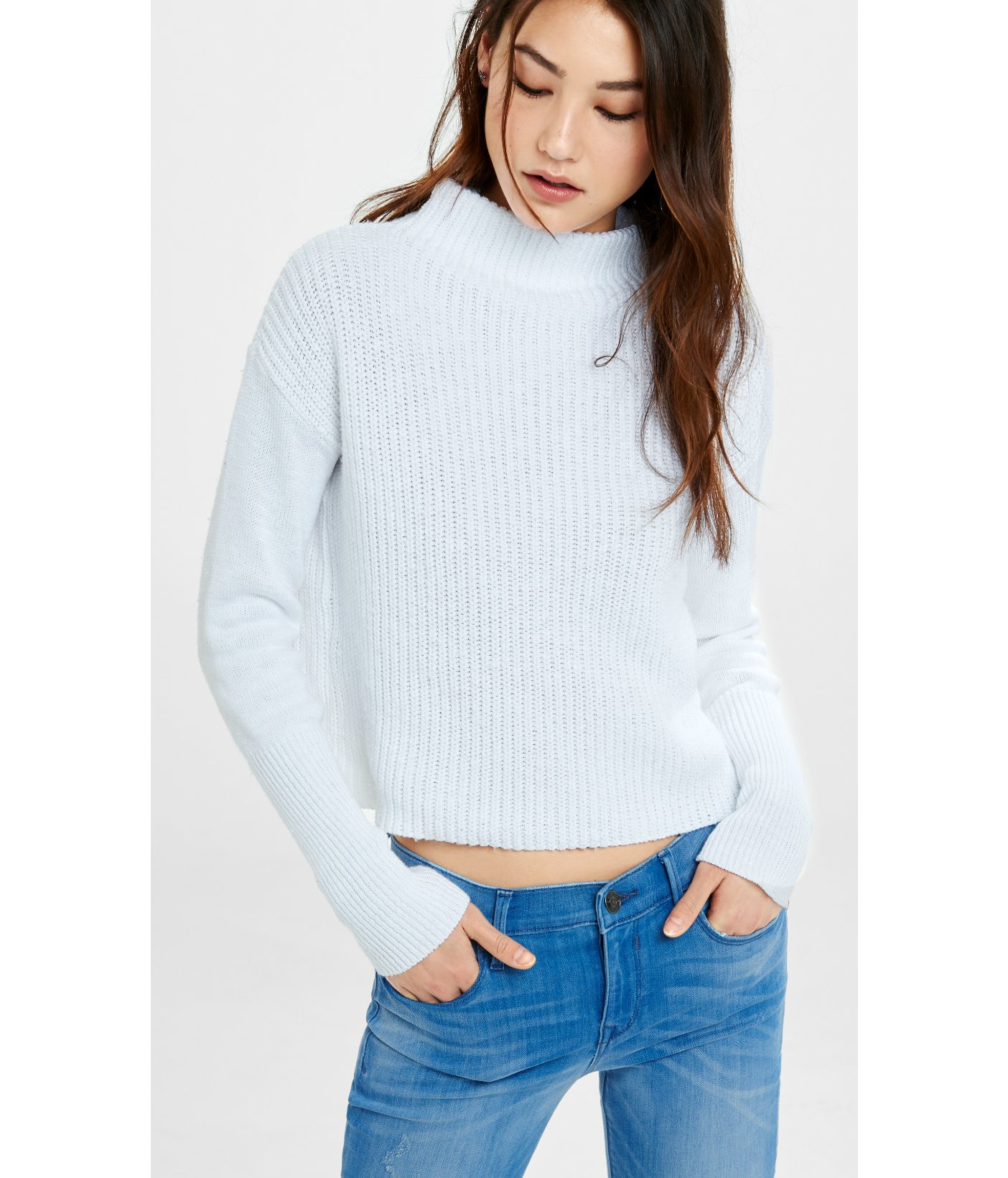 express shaker knit sweater