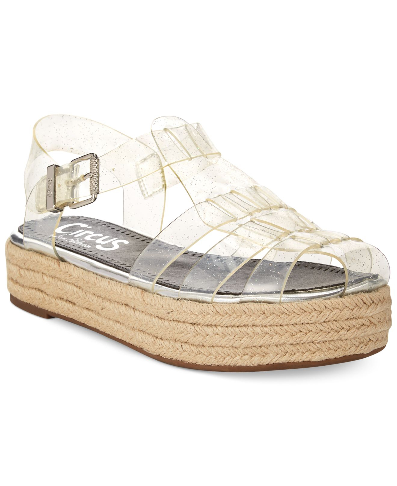 sam edelman clear sandals