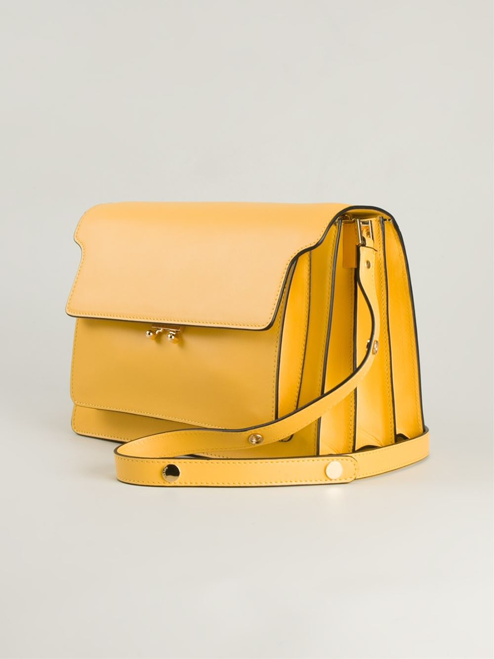 marni trunk yellow