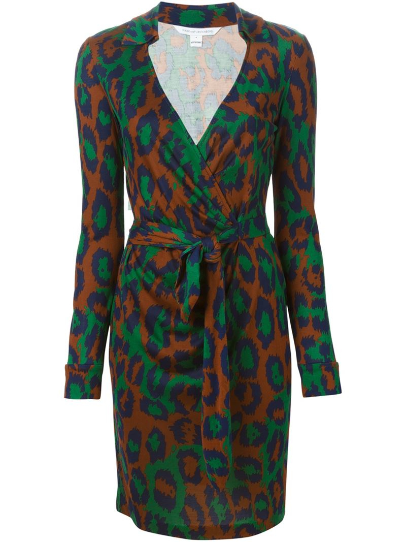 Diane von Furstenberg Silk Leopard ...