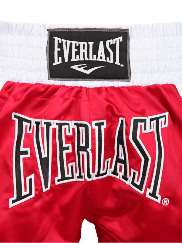 Everlast Satin Thai Boxing Shorts in Red for Men | Lyst