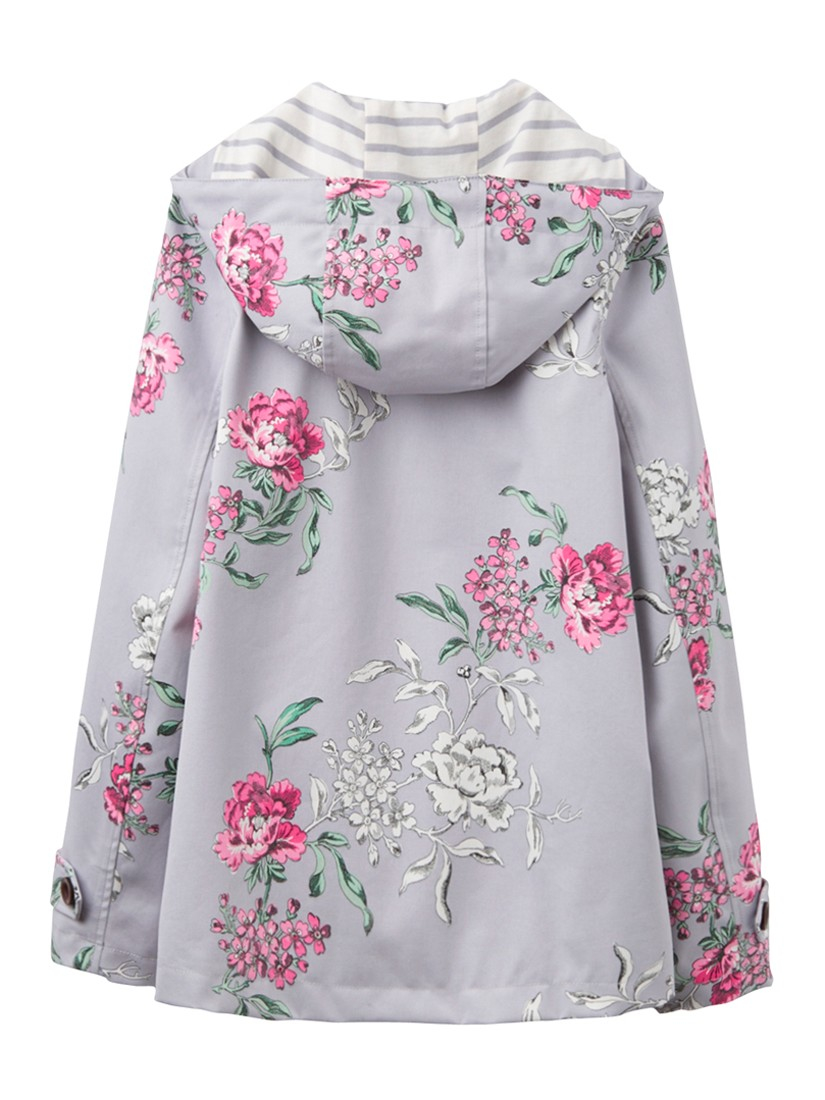 Joules Cotton Right As Rain Coast Floral Print Waterproof Jacket Lyst