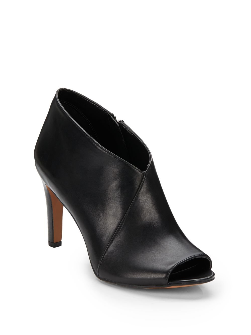 franco sarto peep toe booties