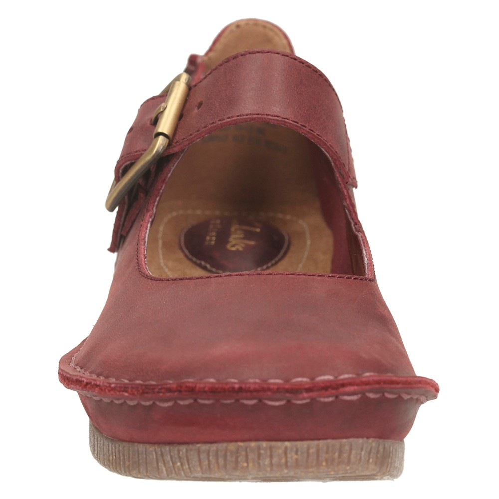 clarks janey june red