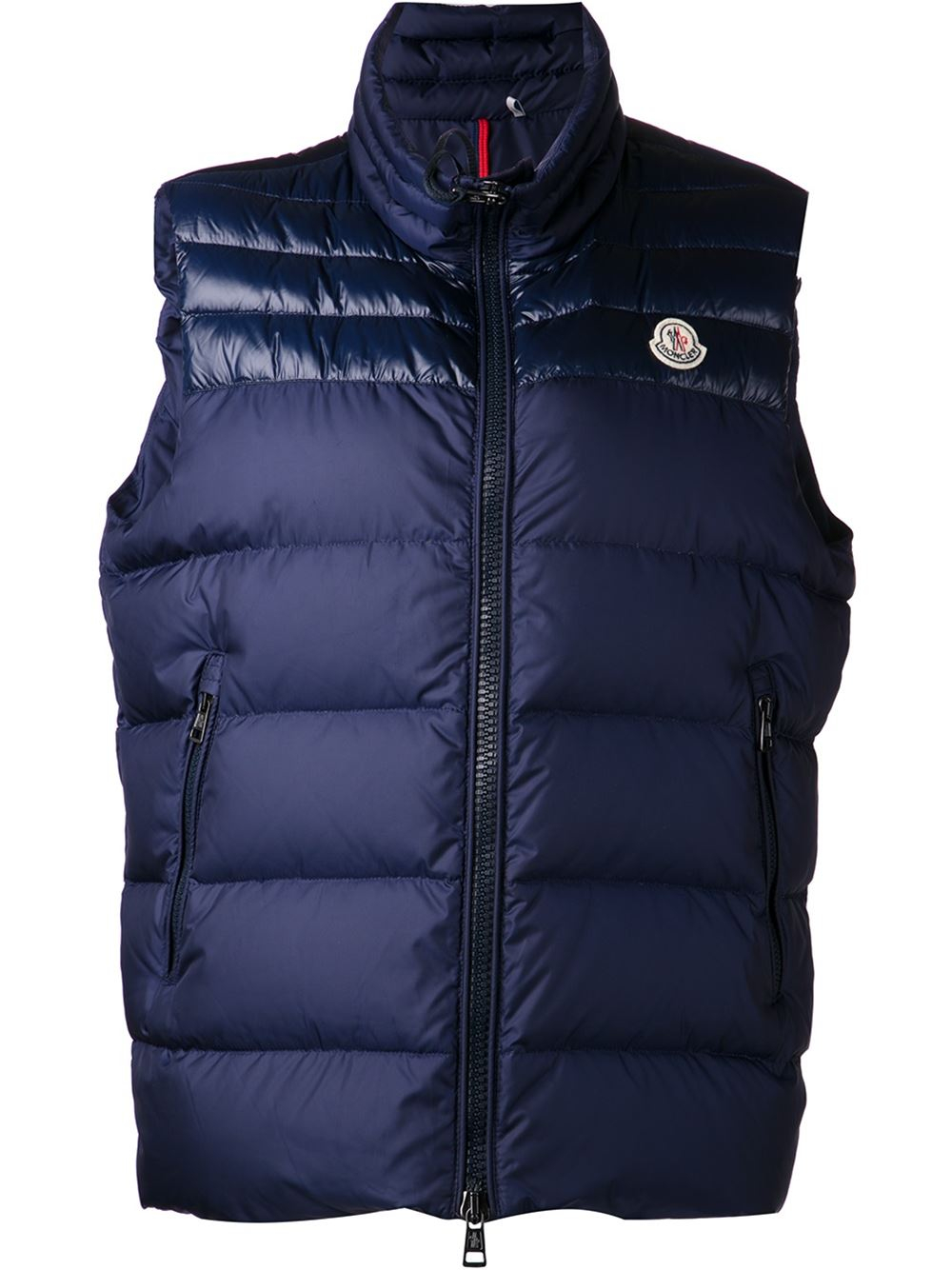 Lyst - Moncler 'Dupres' Padded Gilet Vest in Blue for Men